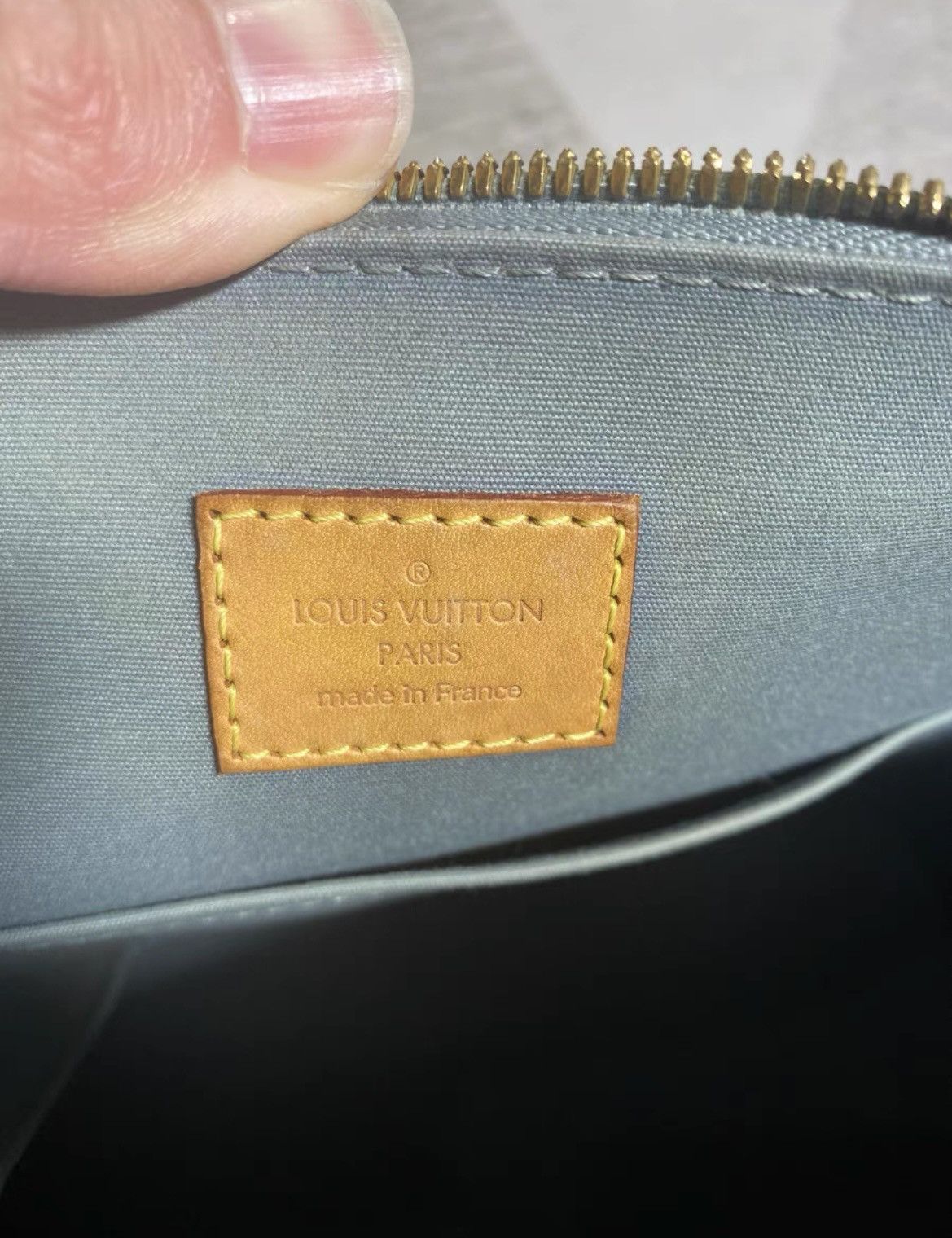 Louis Vuitton Louis Vuitton Vernis Alma Green Size ONE SIZE - 9 Thumbnail