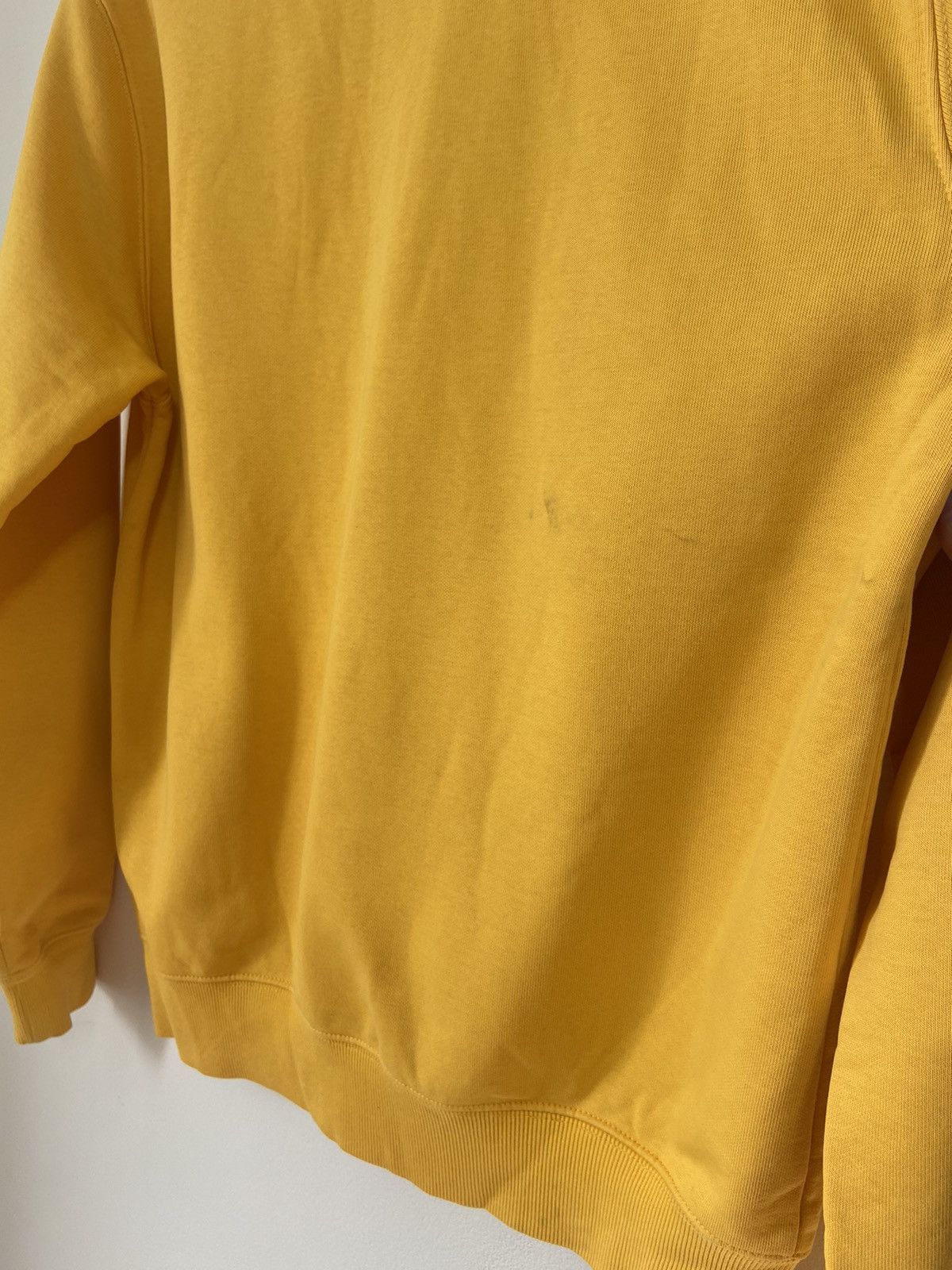 Carhartt Carhartt yellow sweatshirt big logo Size US S / EU 44-46 / 1 - 14 Thumbnail