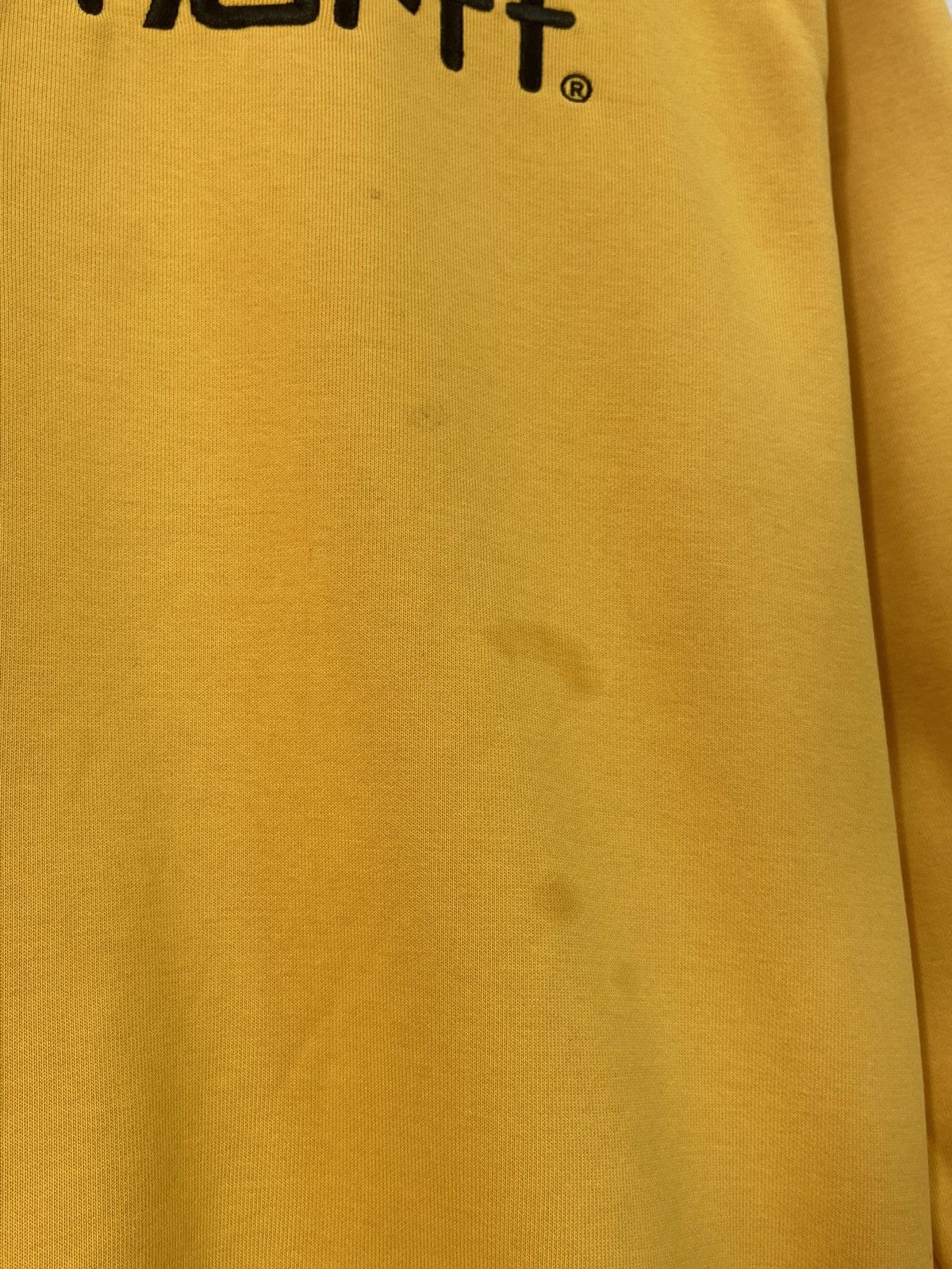 Carhartt Carhartt yellow sweatshirt big logo Size US S / EU 44-46 / 1 - 6 Thumbnail