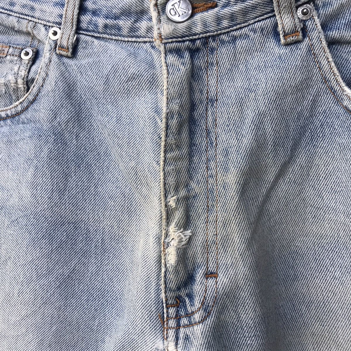 Calvin Klein Calvin Klein CK Jeans Earth Tones Denim Size US 30 / EU 46 - 9 Thumbnail