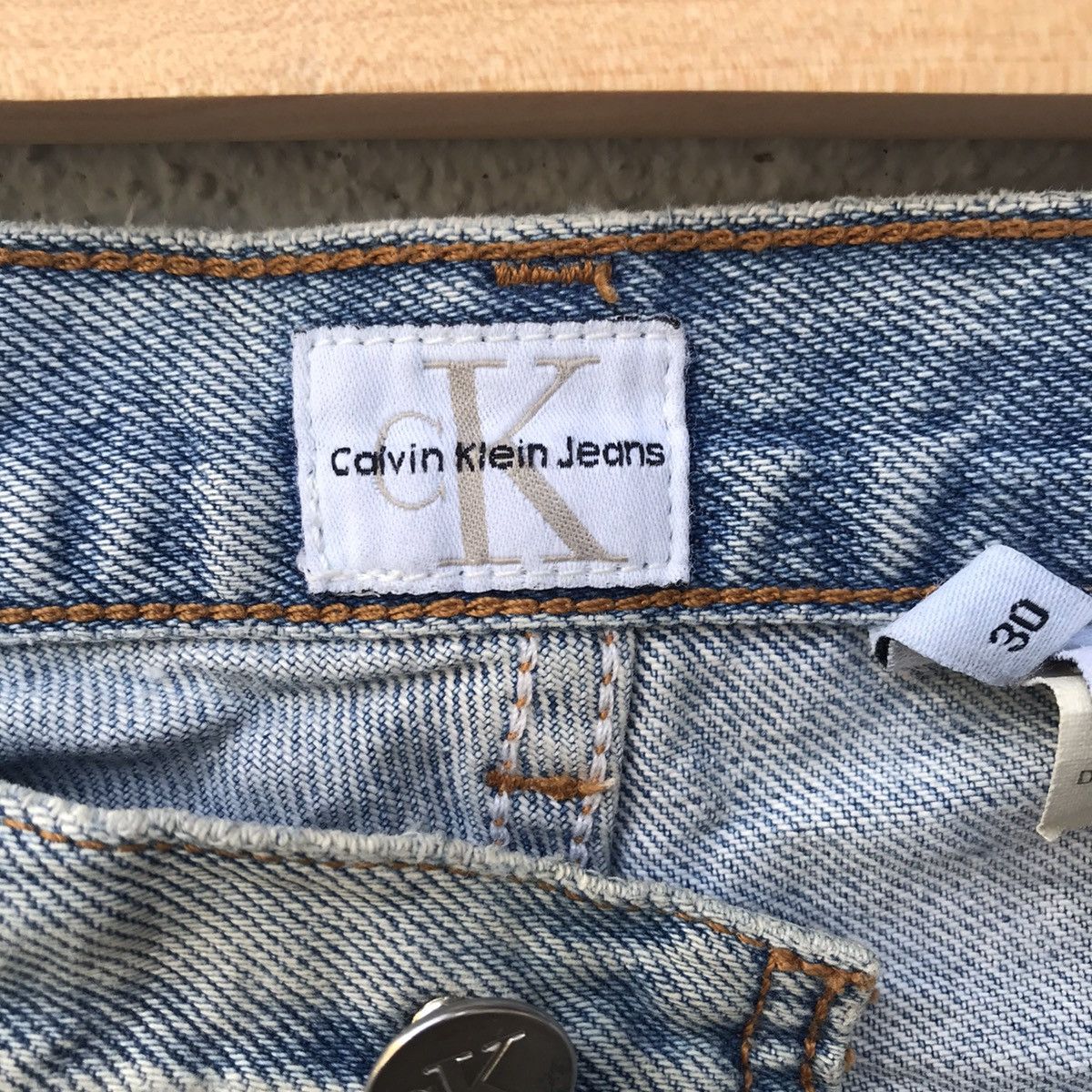 Calvin Klein Calvin Klein CK Jeans Earth Tones Denim Size US 30 / EU 46 - 13 Thumbnail