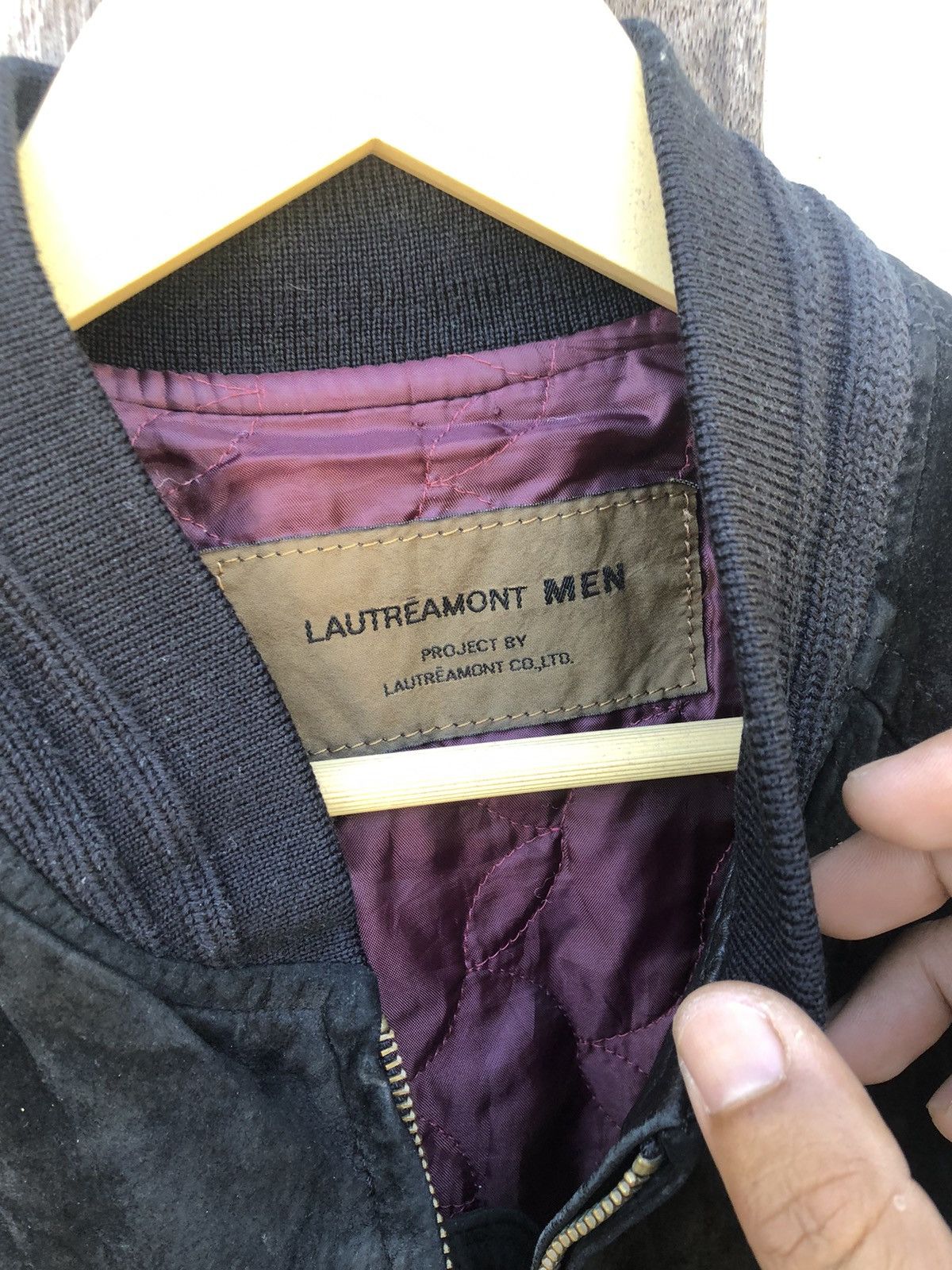 Japanese Brand × Vintage Lautreamont Men Varsity Jacket Box Logo Size US L / EU 52-54 / 3 - 6 Thumbnail