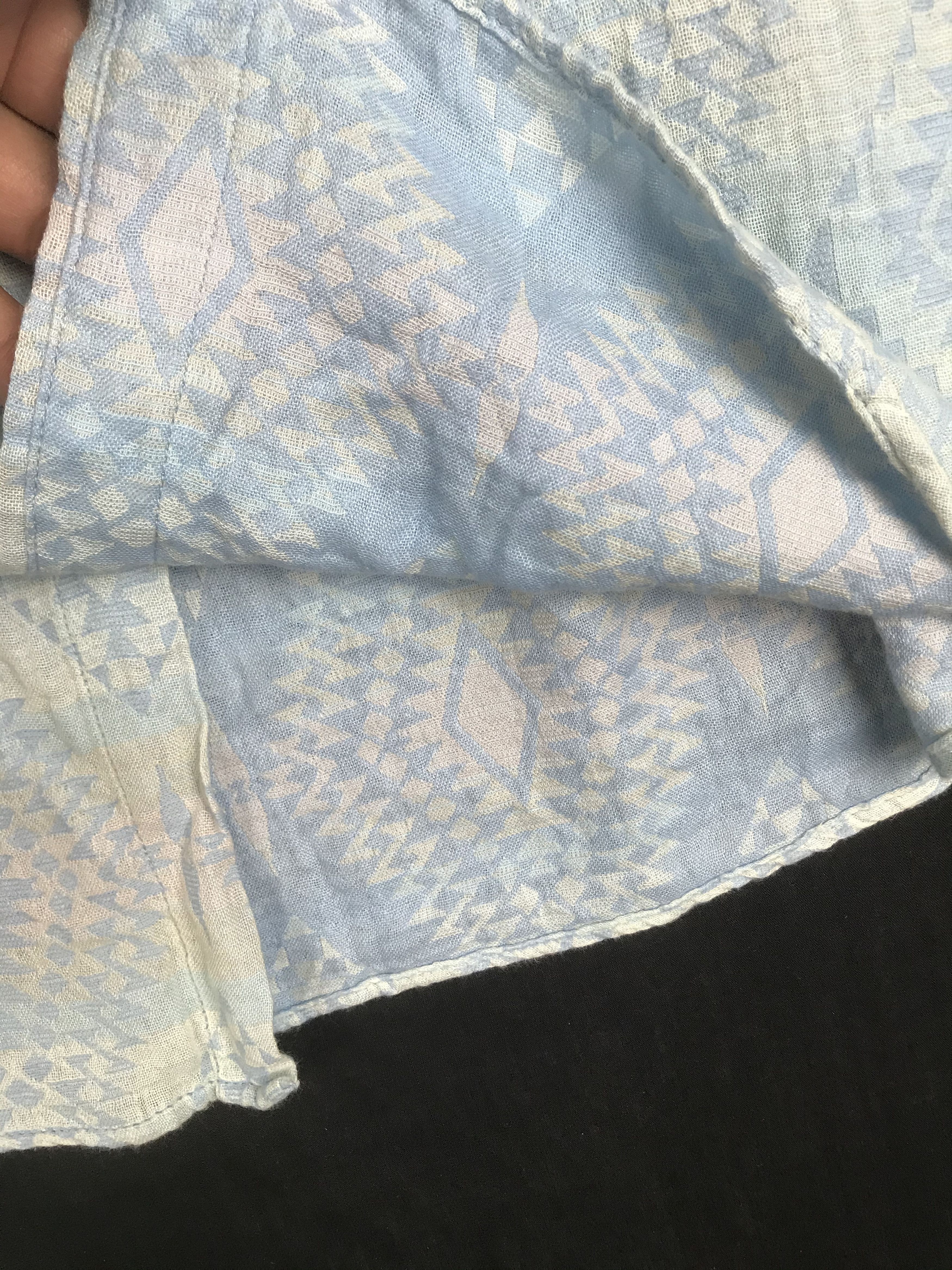 Japanese Brand SEA GREEN INDIANS EMBRIODERY STYLE SHIRT Size US M / EU 48-50 / 2 - 6 Thumbnail