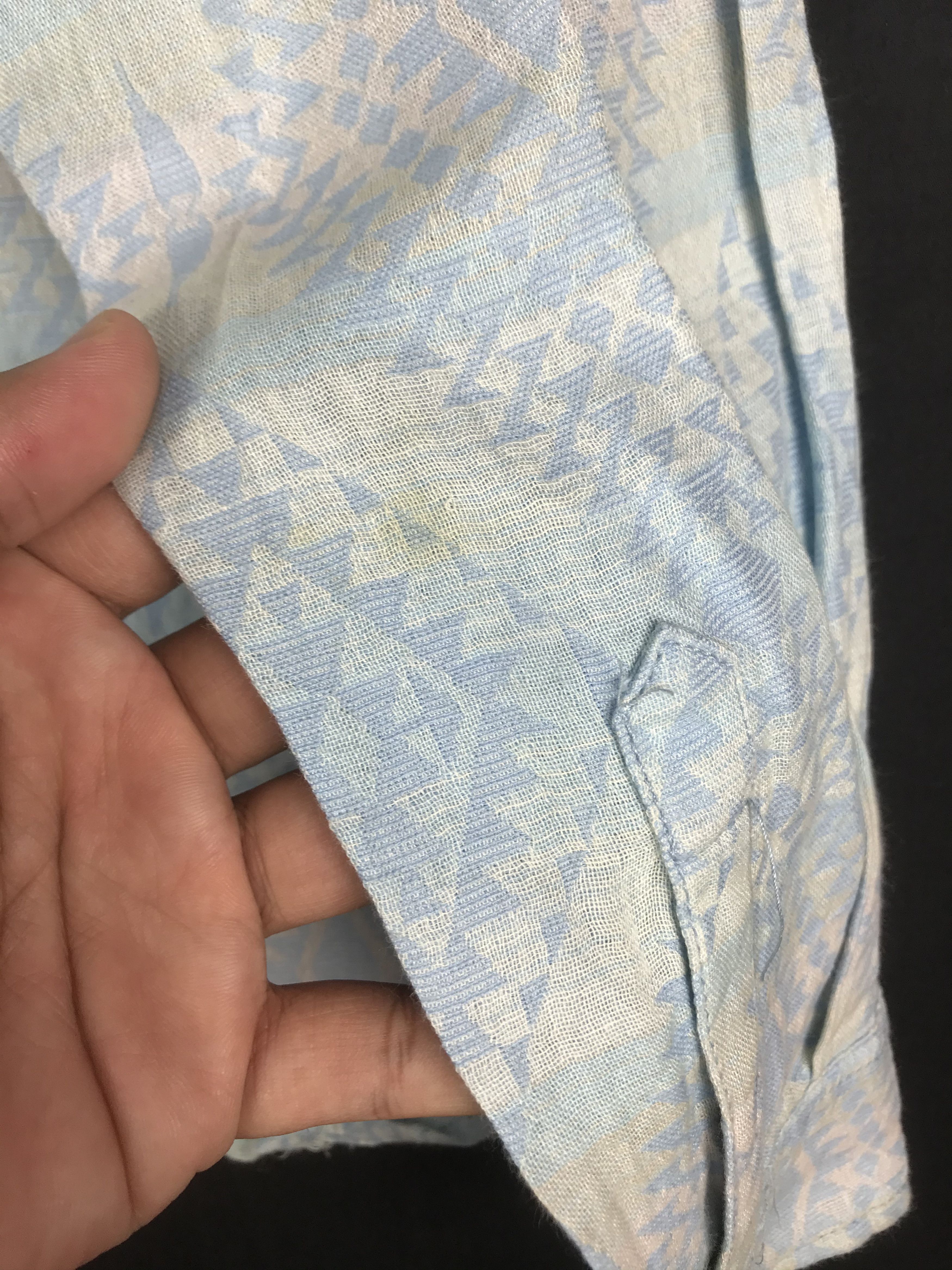 Japanese Brand SEA GREEN INDIANS EMBRIODERY STYLE SHIRT Size US M / EU 48-50 / 2 - 7 Thumbnail
