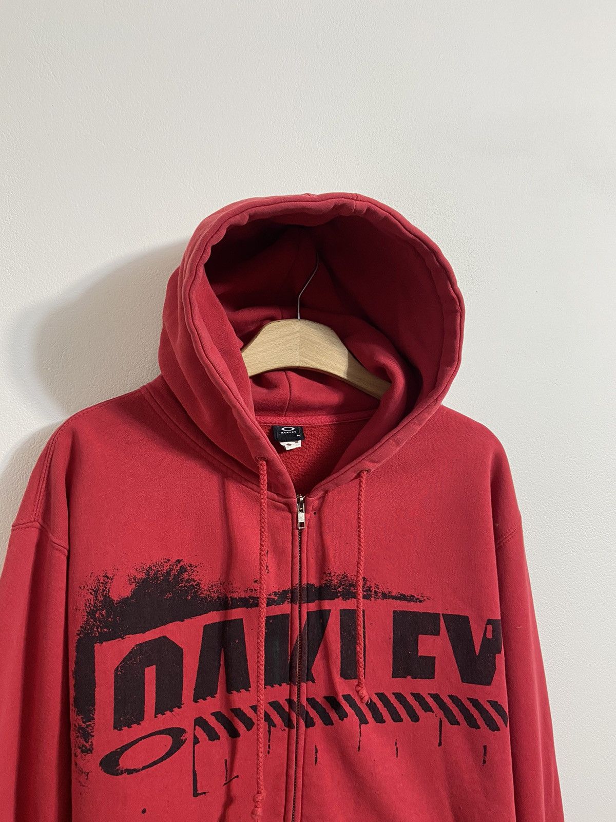 Vintage Oakley Vintage Zip Hoodie Size US M / EU 48-50 / 2 - 2 Thumbnail