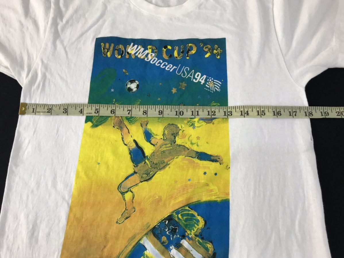 USA Olympics × Vintage 90s World Cup USA 94’s Scissors Kick Paint By Peter Max Tee Size US S / EU 44-46 / 1 - 7 Thumbnail