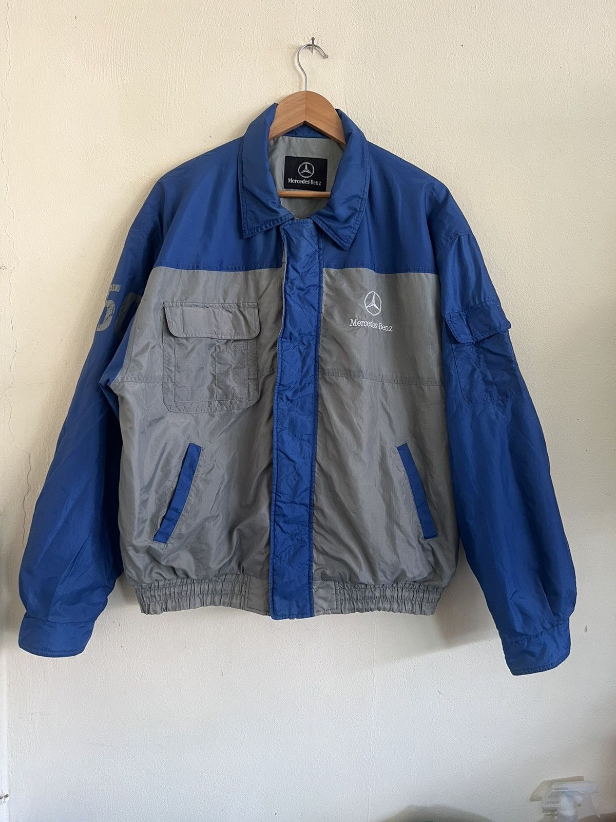 Mercedes-Benz × Vintage Vintage Mercedes Benz Rivisible Jacket Size US XL / EU 56 / 4 - 2 Thumbnail