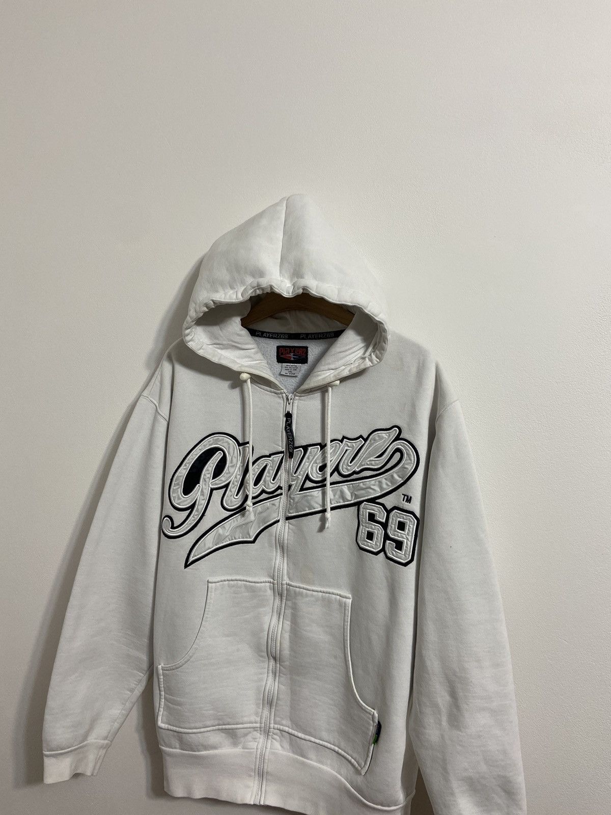 Rap Tees Playerz 69 Zipped Up BigLogo Both Side Hoodie hype Size US XXL / EU 58 / 5 - 13 Thumbnail