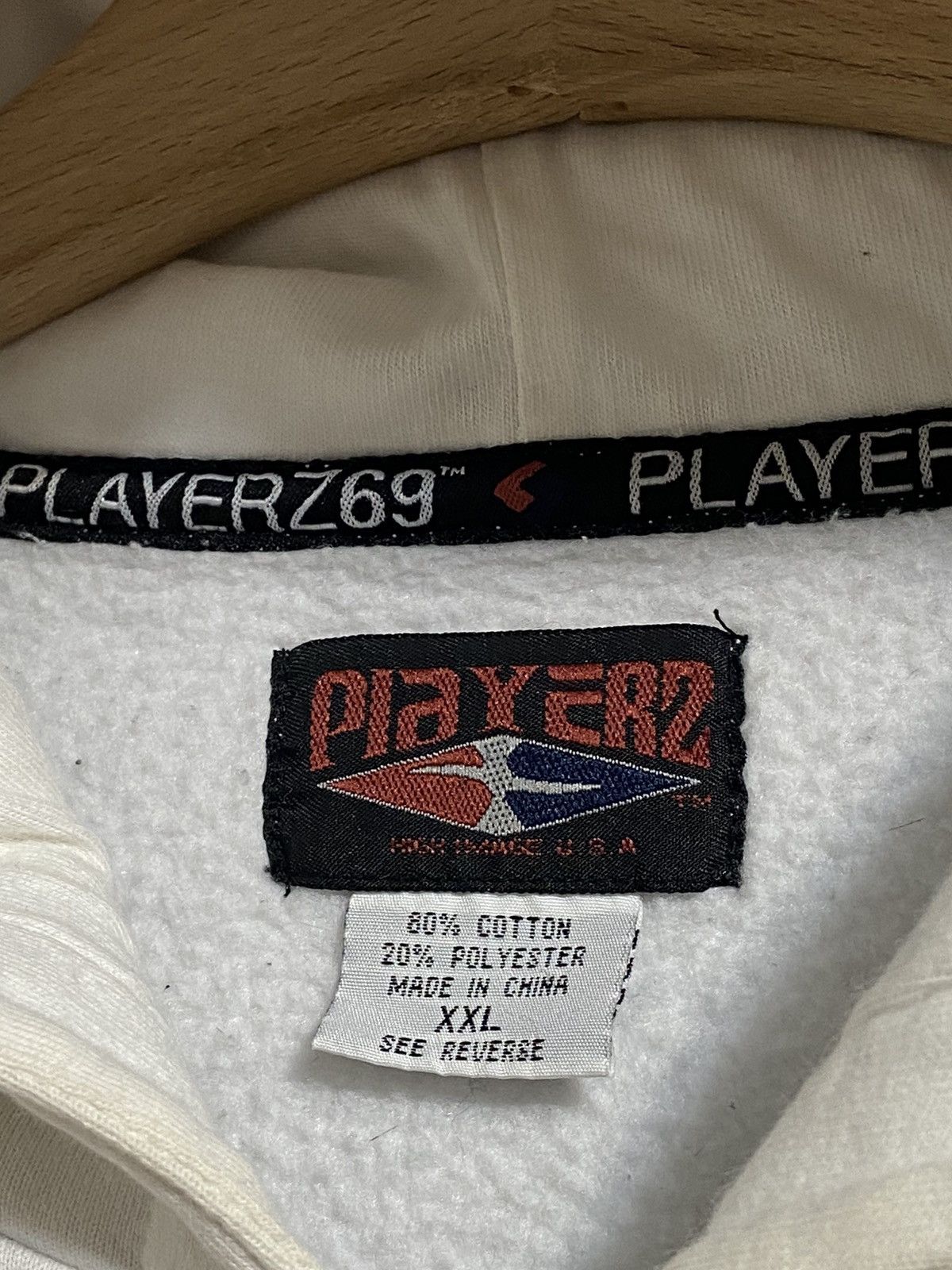 Rap Tees Playerz 69 Zipped Up BigLogo Both Side Hoodie hype Size US XXL / EU 58 / 5 - 9 Thumbnail
