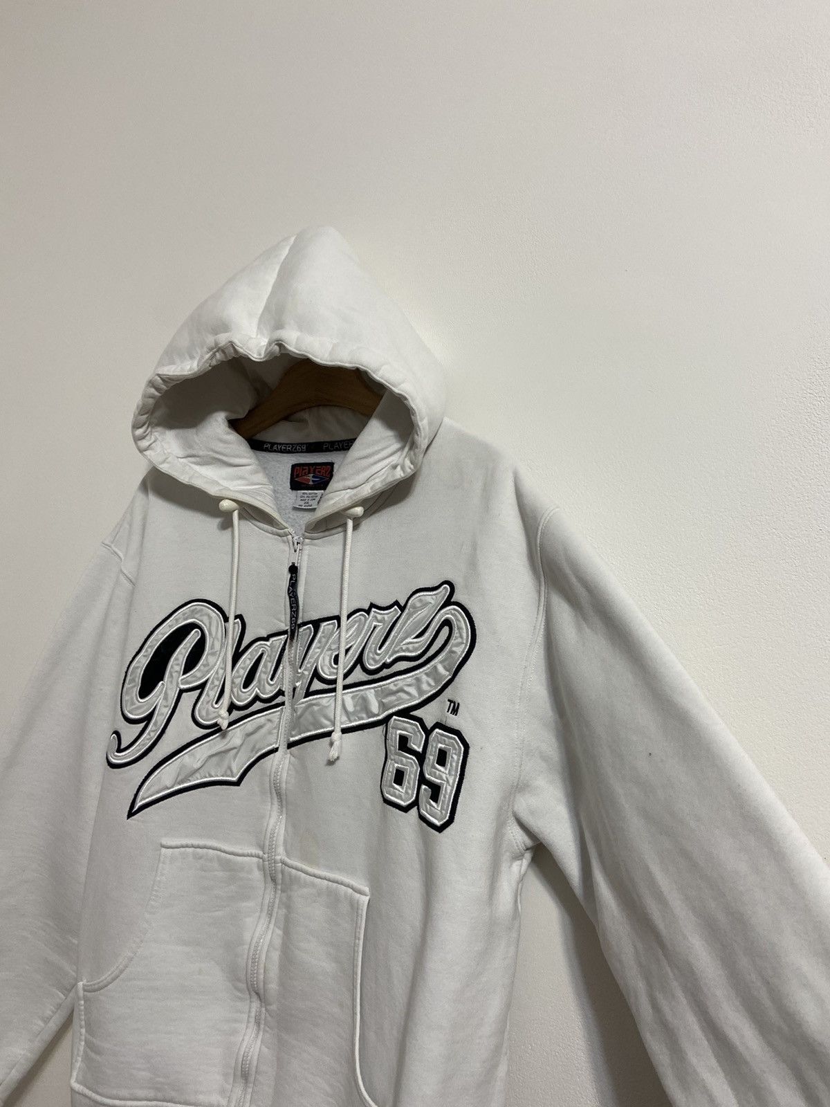 Rap Tees Playerz 69 Zipped Up BigLogo Both Side Hoodie hype Size US XXL / EU 58 / 5 - 12 Thumbnail