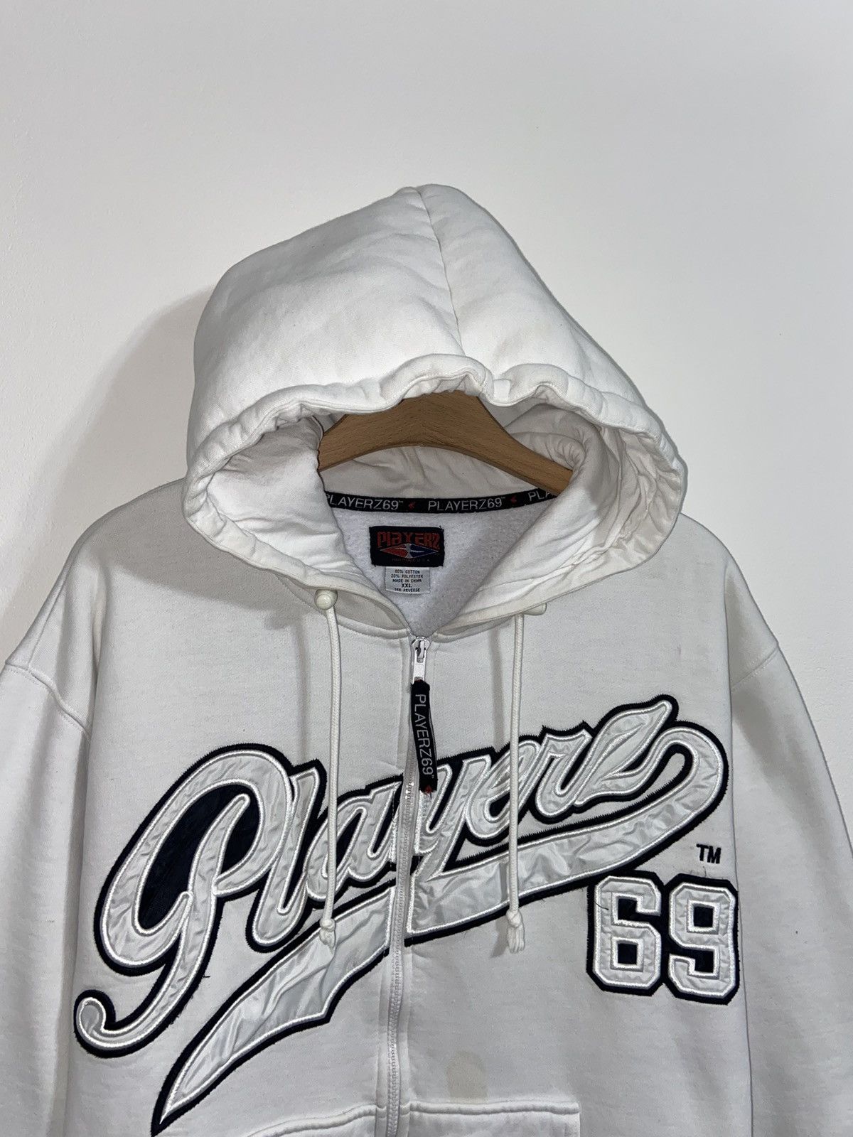 Rap Tees Playerz 69 Zipped Up BigLogo Both Side Hoodie hype Size US XXL / EU 58 / 5 - 2 Thumbnail