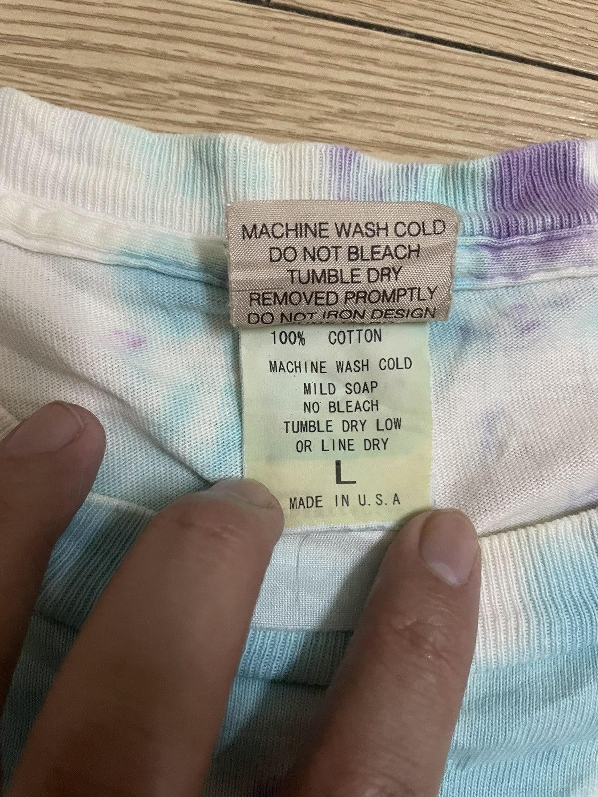 Vintage LOCAL MOTION HAWAII SURF STYLE TYE DYE TEE Size US L / EU 52-54 / 3 - 7 Thumbnail
