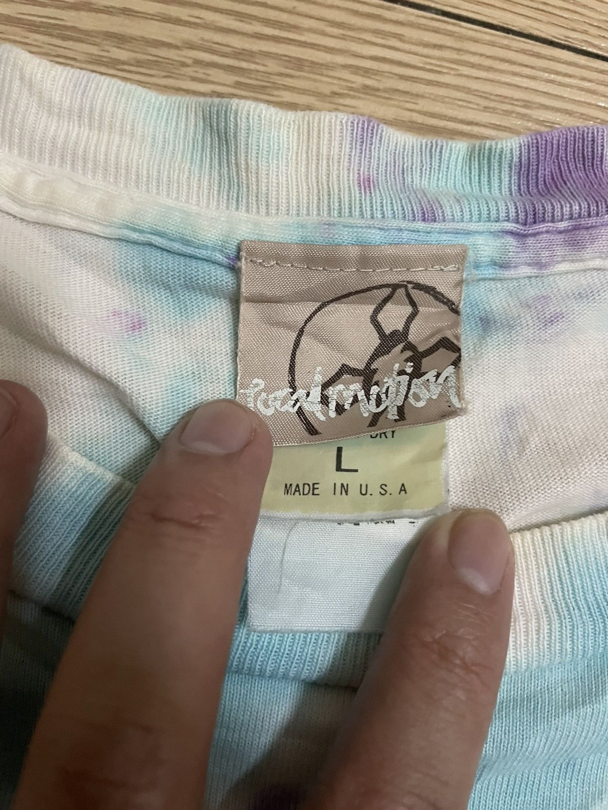 Vintage LOCAL MOTION HAWAII SURF STYLE TYE DYE TEE Size US L / EU 52-54 / 3 - 6 Thumbnail