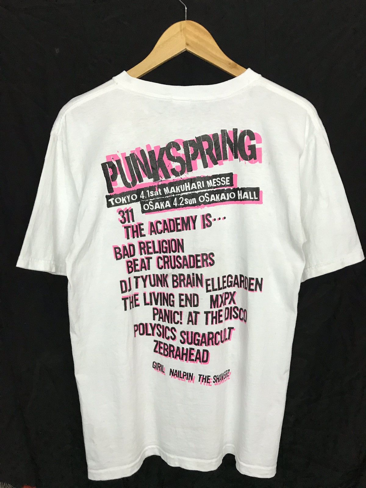Band Tees × Vintage Vintage Punk Spring Skates Mixed Band Tour T-Shirt Size US S / EU 44-46 / 1 - 2 Thumbnail