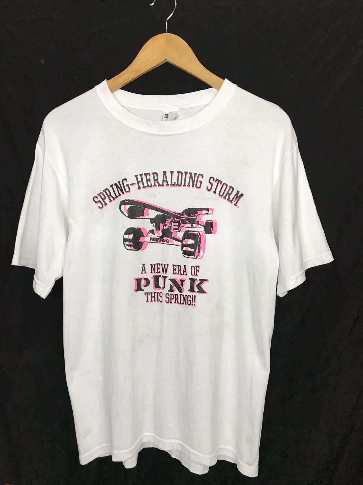 Band Tees × Vintage Vintage Punk Spring Skates Mixed Band Tour T-Shirt Size US S / EU 44-46 / 1 - 1 Thumbnail