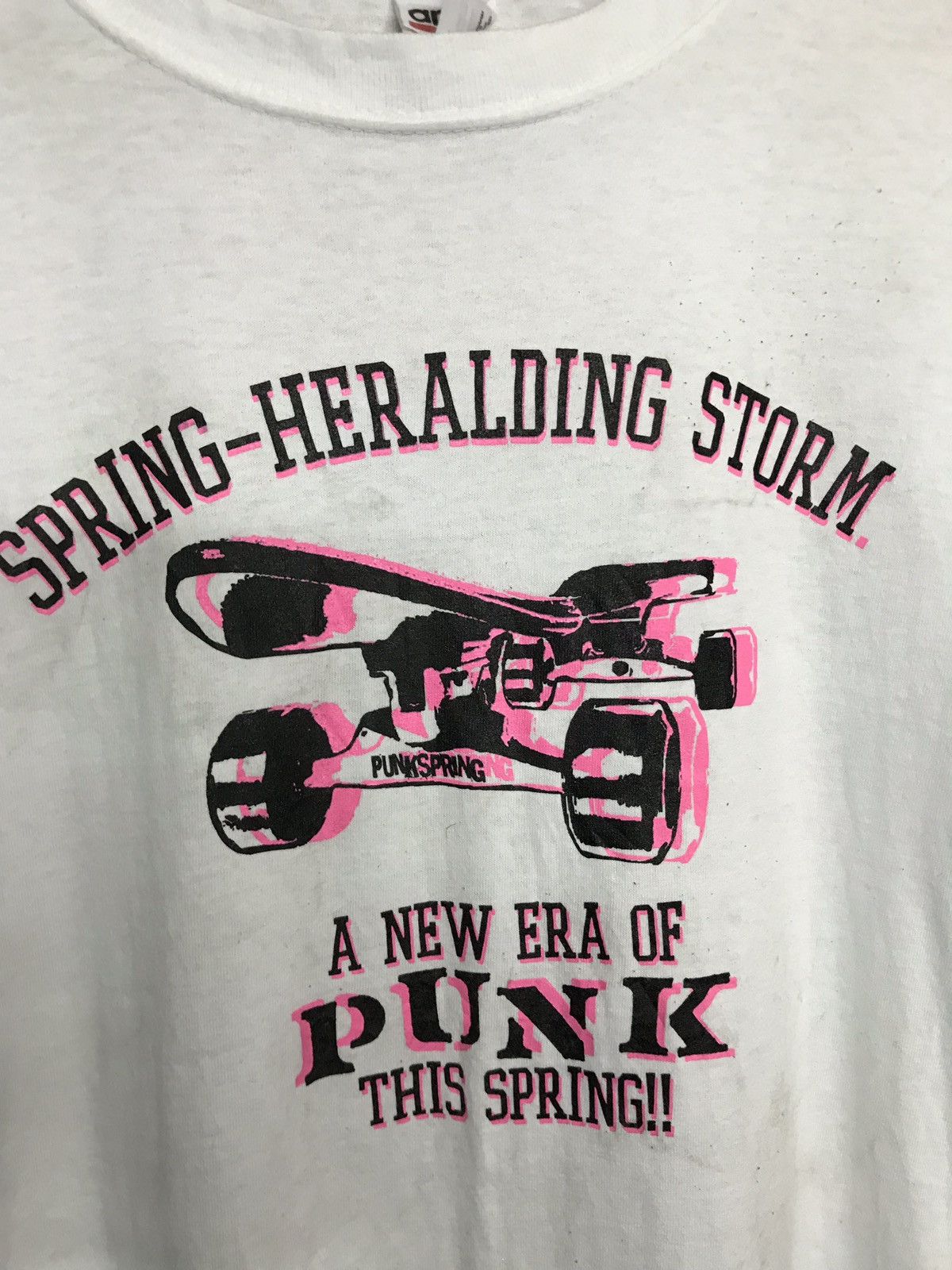 Band Tees × Vintage Vintage Punk Spring Skates Mixed Band Tour T-Shirt Size US S / EU 44-46 / 1 - 3 Thumbnail