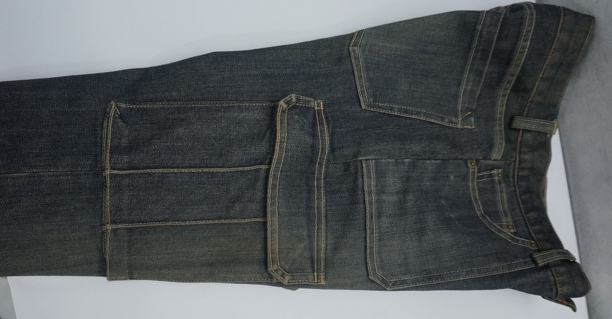 Kiyoko Takase Brown Off Women's Cargo Jeans