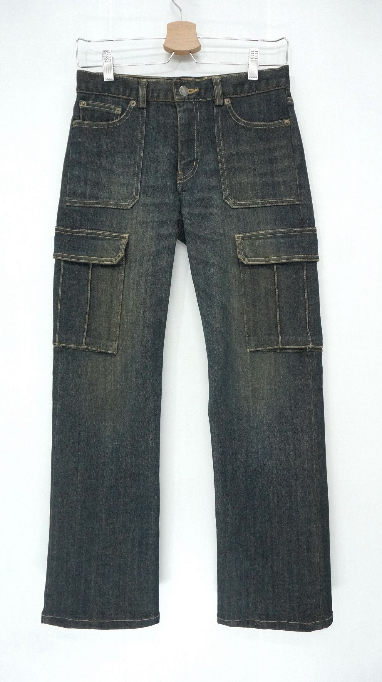 Kiyoko Takase Brown Off Women's Cargo Jeans