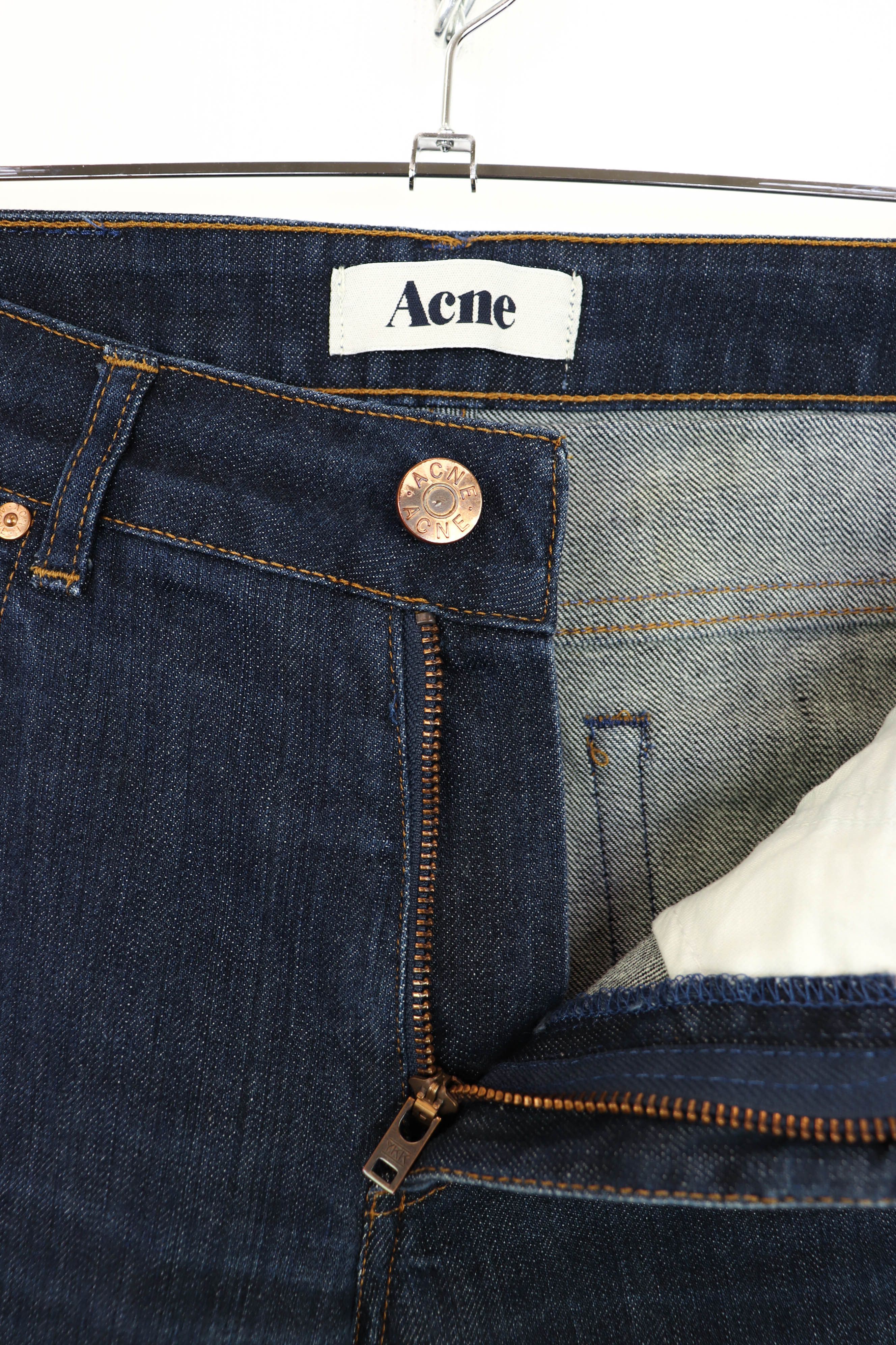 Acne Studios Acne Hex DC Made in Albania Navy Denim Jeans Size US 30 / EU 46 - 5 Thumbnail