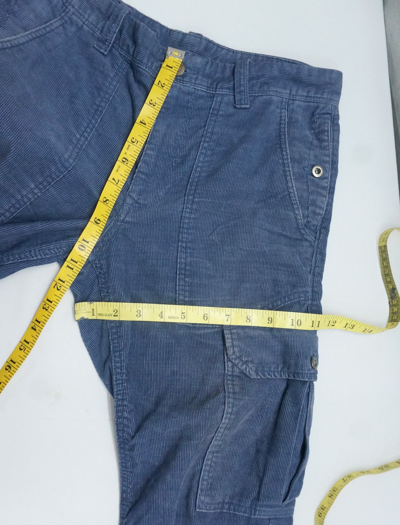 Gap Vintage GAP Slim Fatigue Cargo Corduroy Worn Pants Size US 32 / EU 48 - 11 Thumbnail