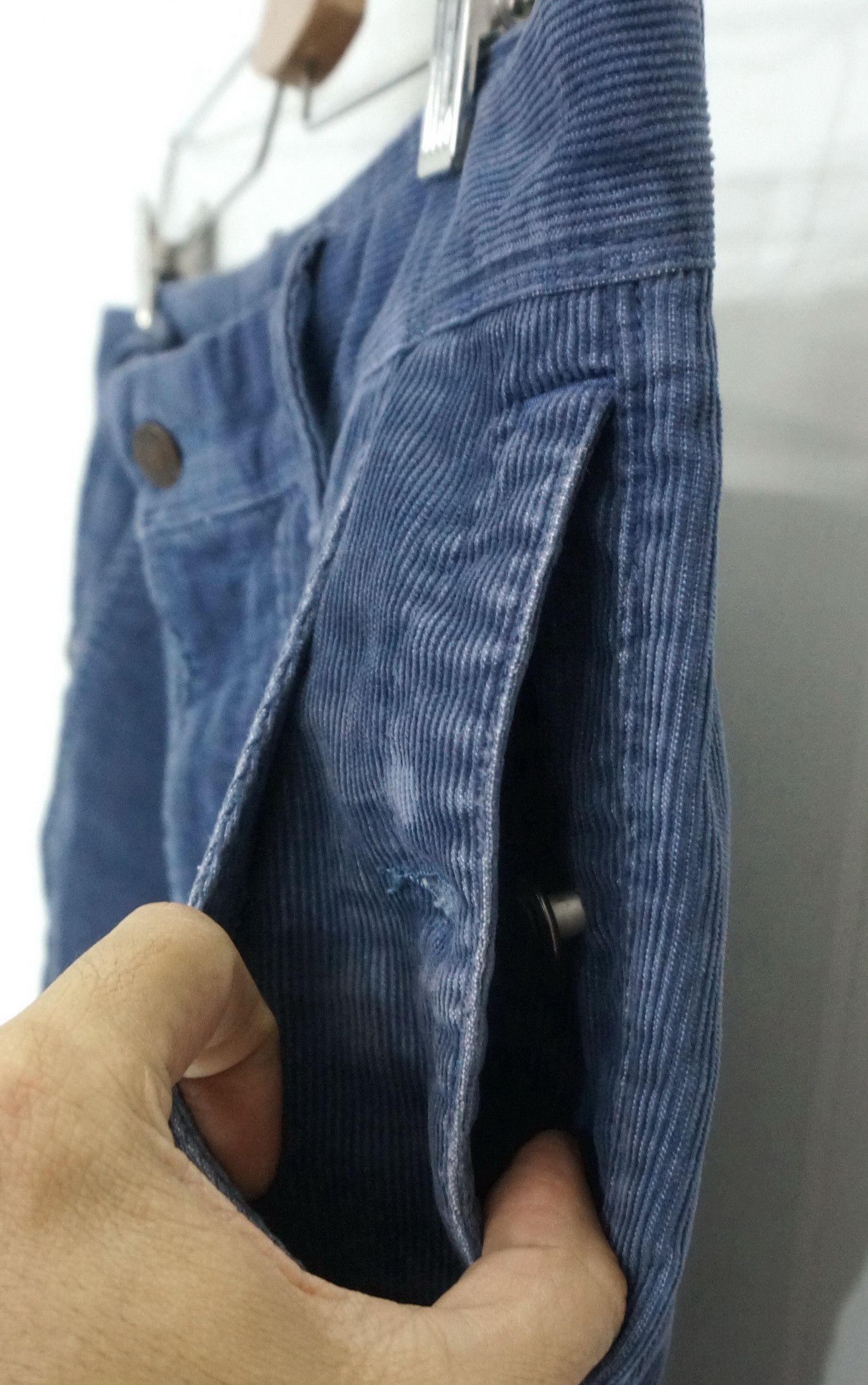 Gap Vintage GAP Slim Fatigue Cargo Corduroy Worn Pants Size US 32 / EU 48 - 7 Thumbnail