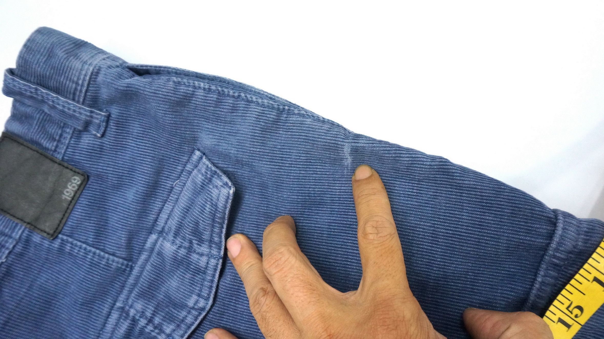 Gap Vintage GAP Slim Fatigue Cargo Corduroy Worn Pants Size US 32 / EU 48 - 18 Thumbnail