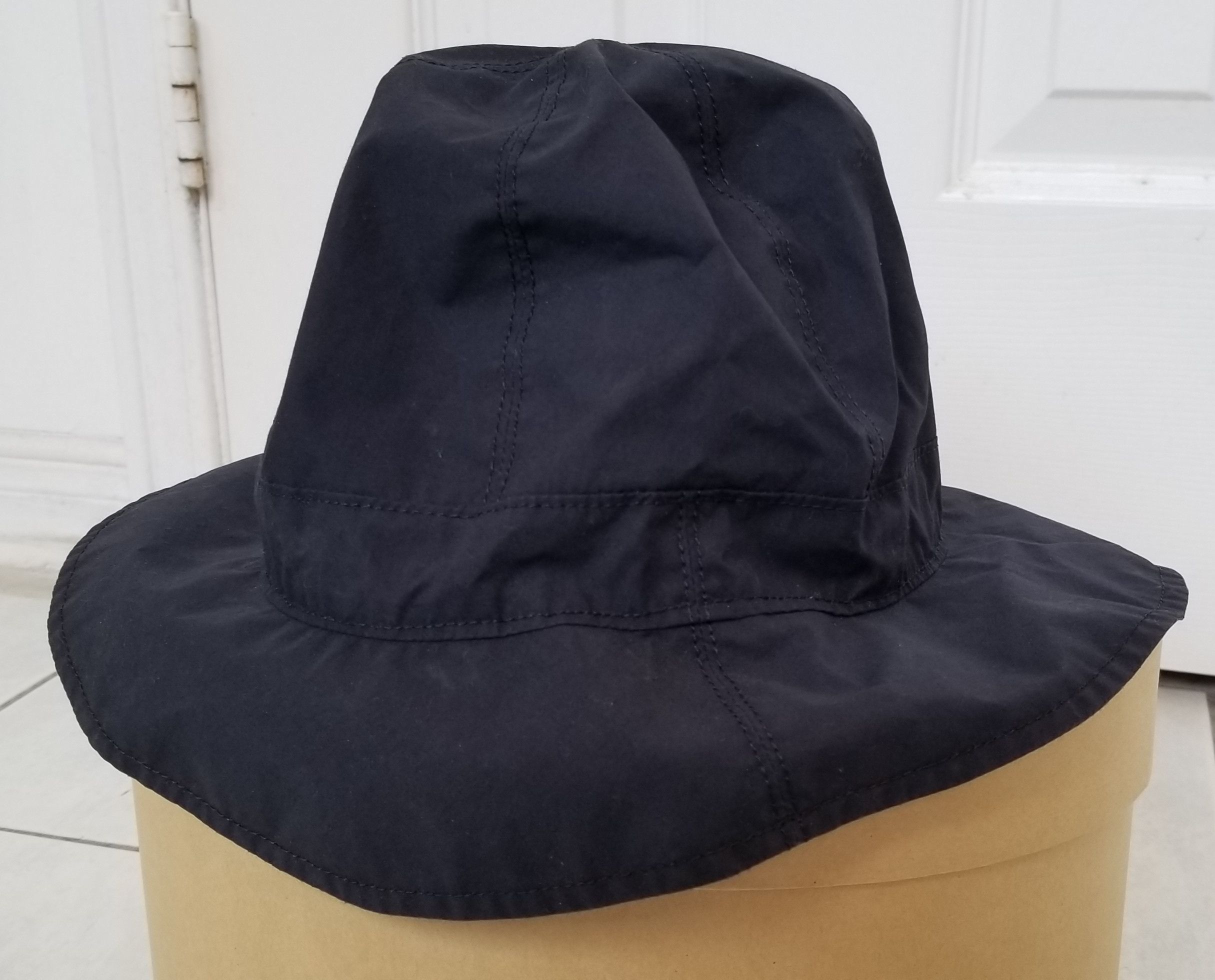 Takahiromiyashita The Soloist. Takahiro Miyashita Soloist Dark Navy Floppy Academia Hat Size ONE SIZE - 4 Thumbnail