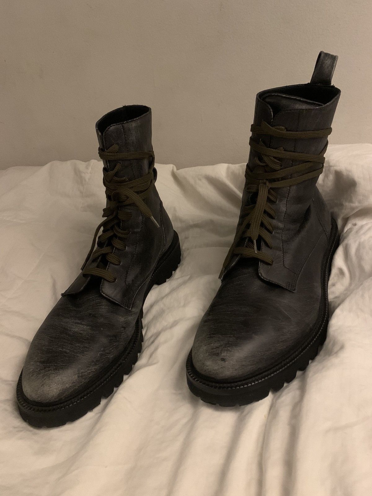Amiri AMIRI Army Green Wearlight Combat Boots Size US 11 / EU 44 - 9 Thumbnail