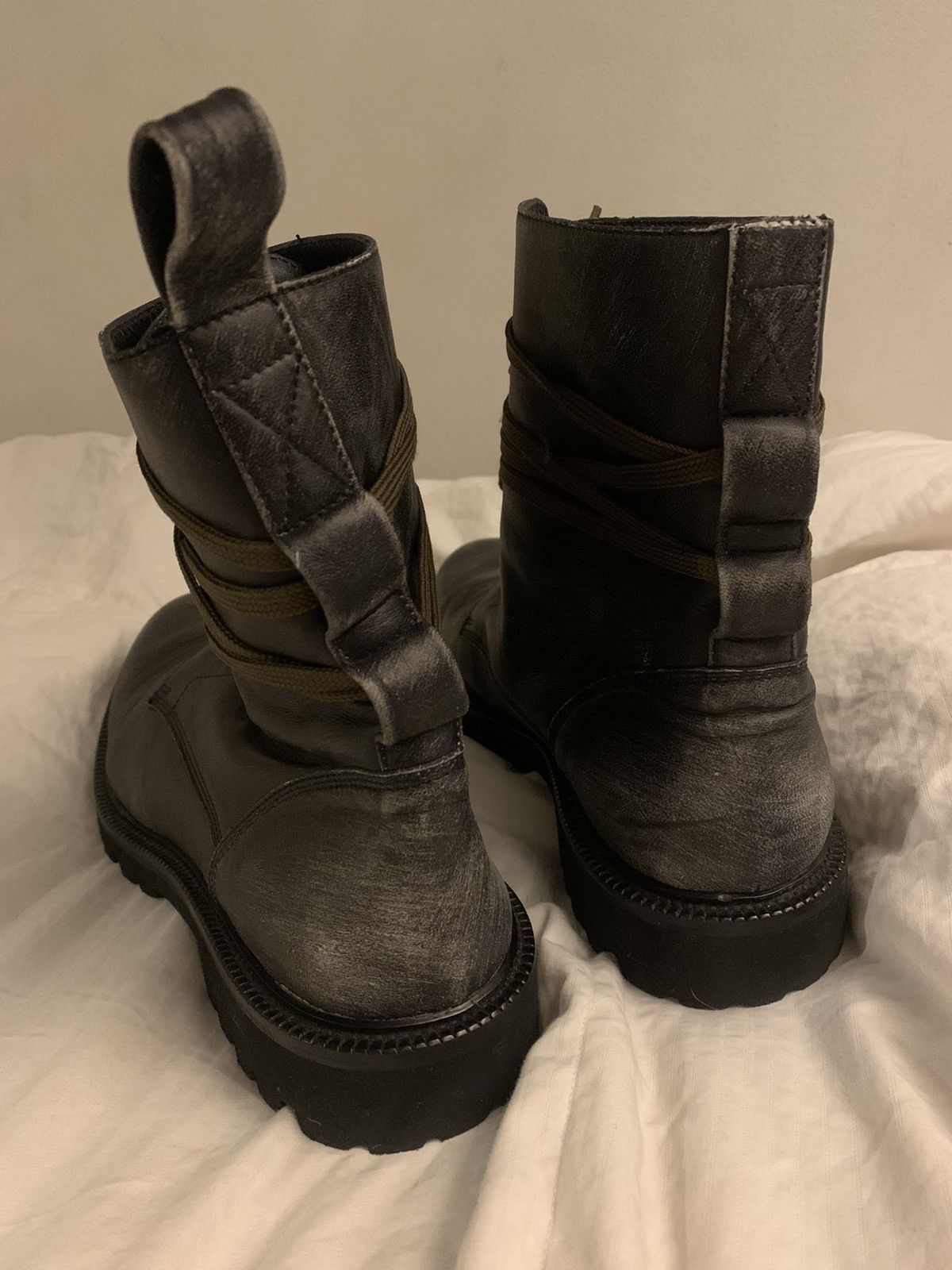 Amiri AMIRI Army Green Wearlight Combat Boots Size US 11 / EU 44 - 6 Thumbnail