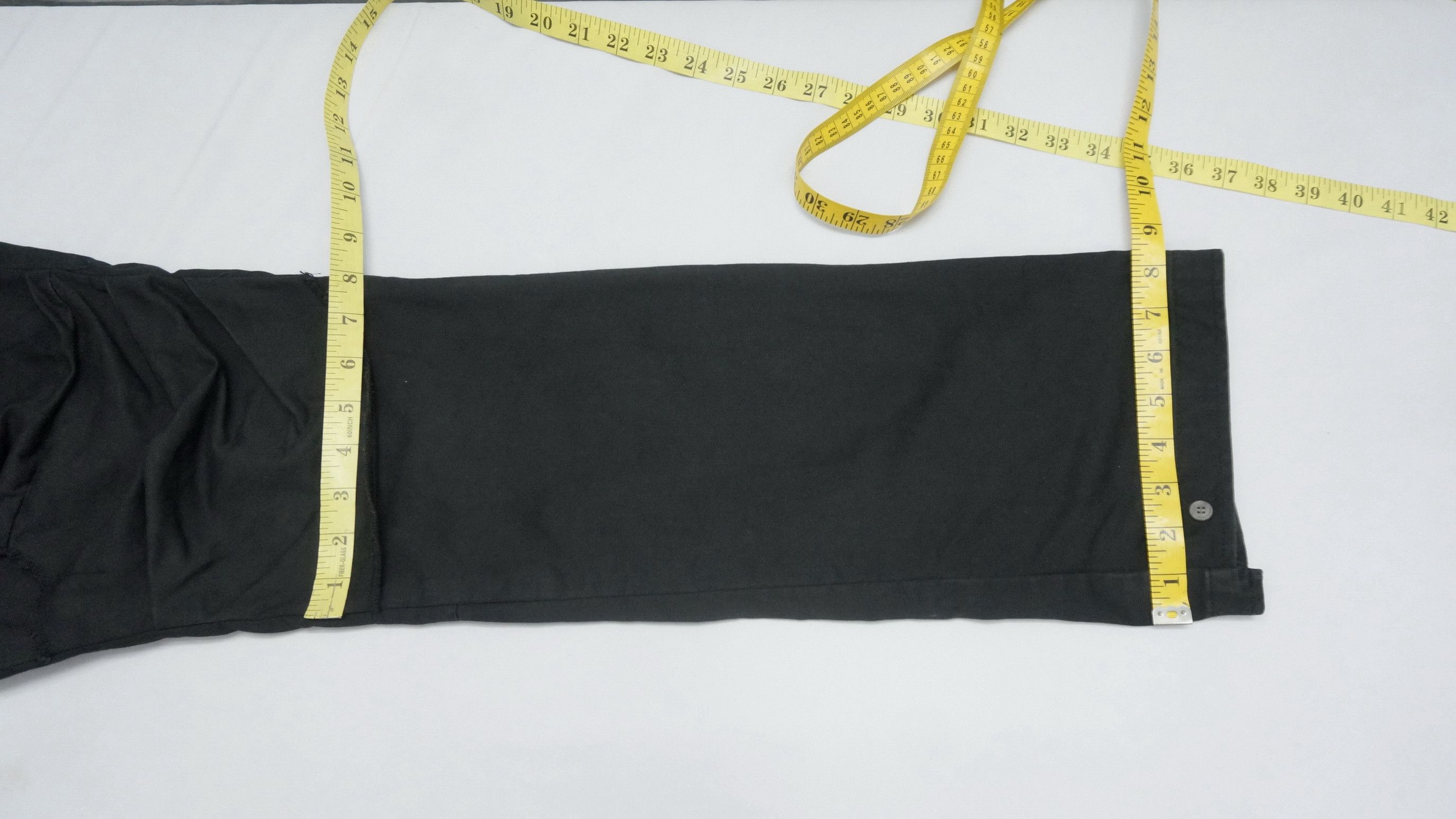 Japanese Brand DopeRare! SWING Japan Double Thigh Worn Faded Black Pants Size US 34 / EU 50 - 19 Thumbnail