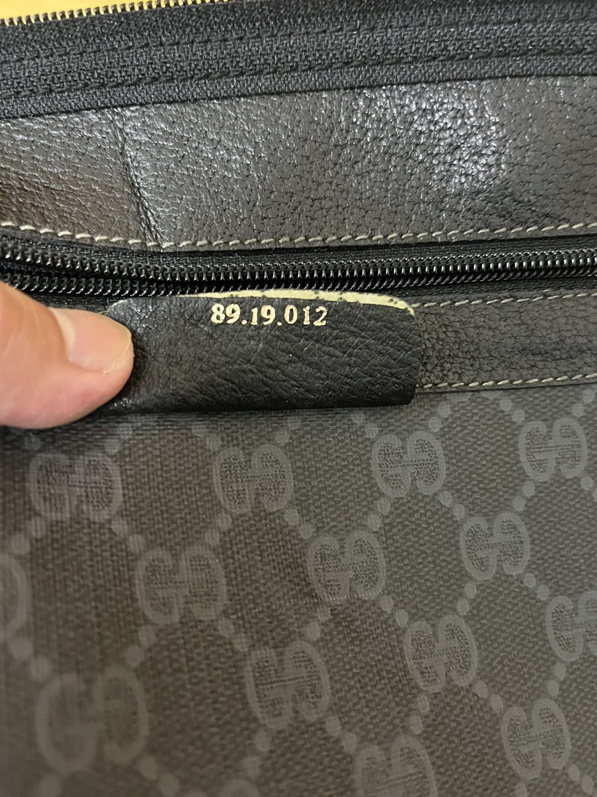 Gucci Authentic Gucci Sherry Monogram Web Travel Coated Canvas Size ONE SIZE - 18 Thumbnail