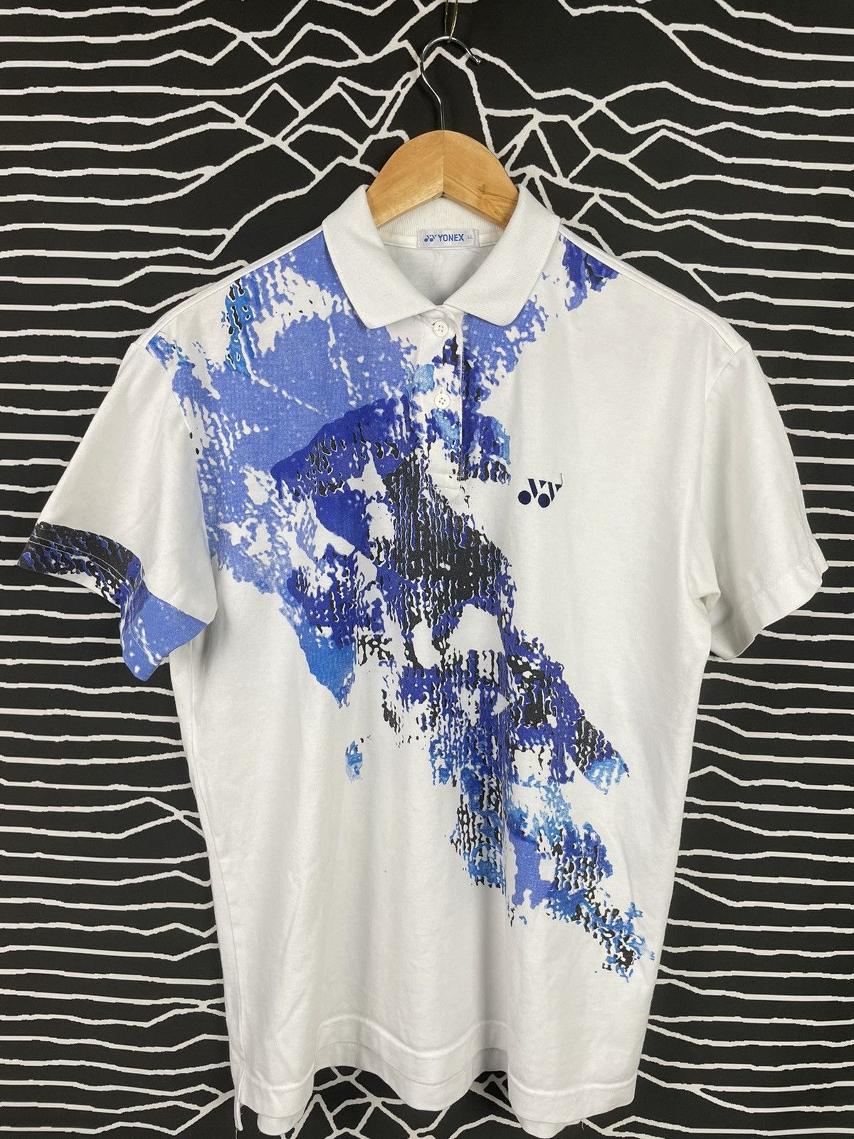 image of Sports Specialties x Vintage Yonex Badminton Tournement Shirt in White, Men's (Size Large)