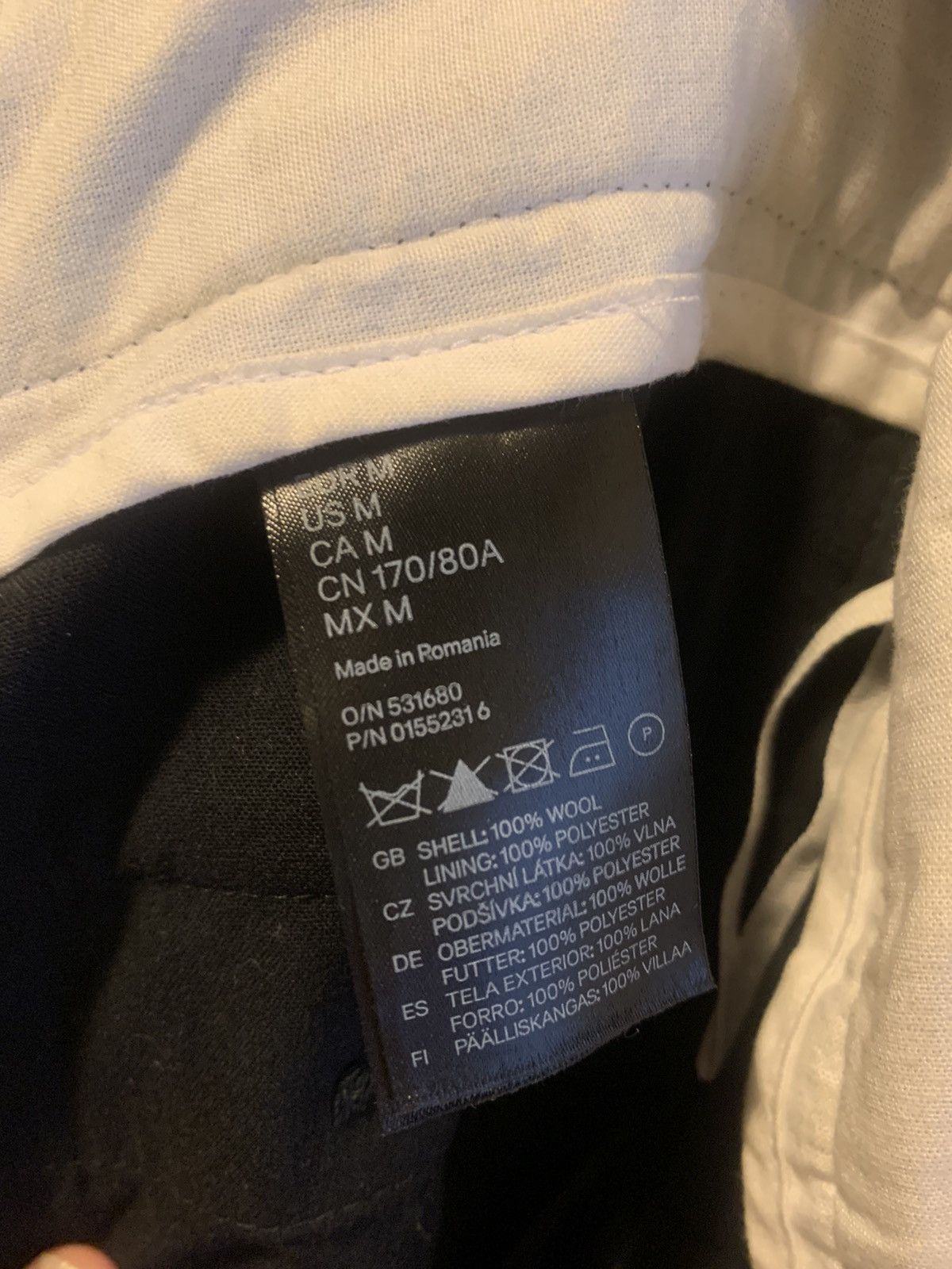 H&M × Maison Margiela Fall 2000 asymmetric wide leg pant reproduction Size US 32 / EU 48 - 16 Thumbnail