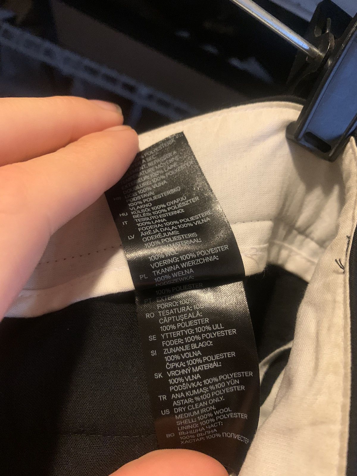 H&M × Maison Margiela Fall 2000 asymmetric wide leg pant reproduction Size US 32 / EU 48 - 17 Thumbnail
