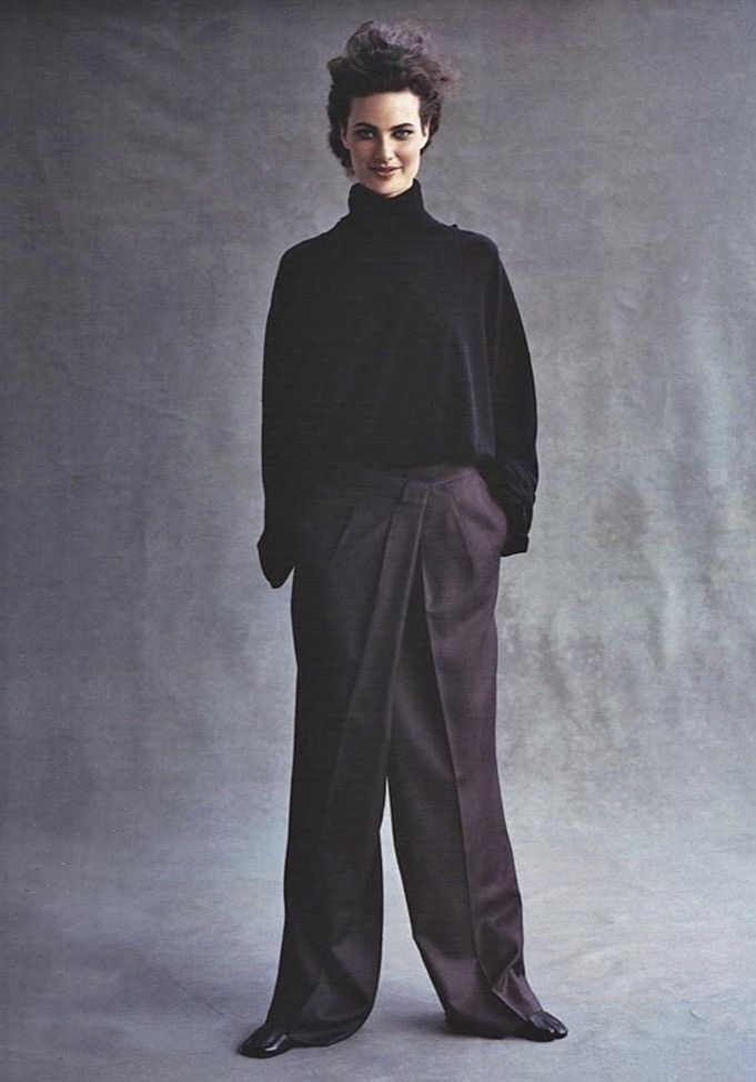 H&M × Maison Margiela Fall 2000 asymmetric wide leg pant reproduction Size US 32 / EU 48 - 3 Thumbnail