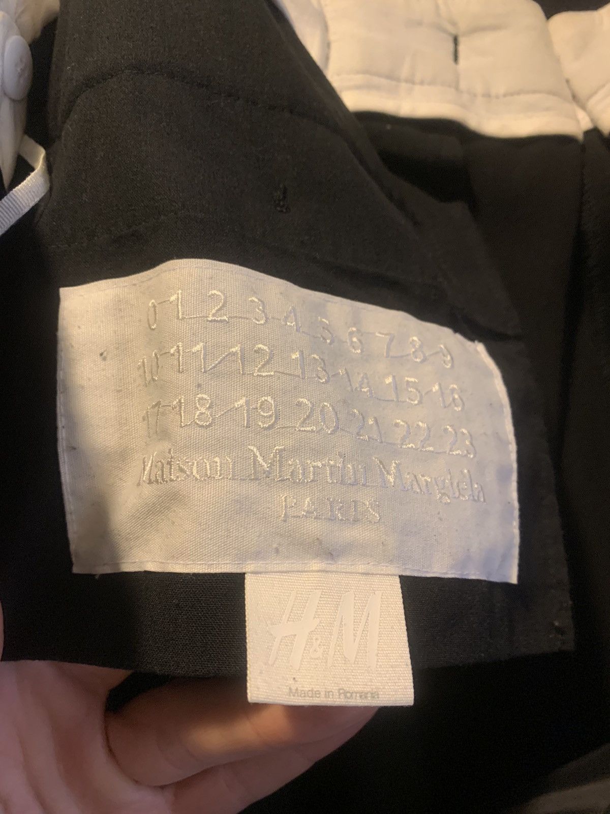 H&M × Maison Margiela Fall 2000 asymmetric wide leg pant reproduction Size US 32 / EU 48 - 14 Thumbnail