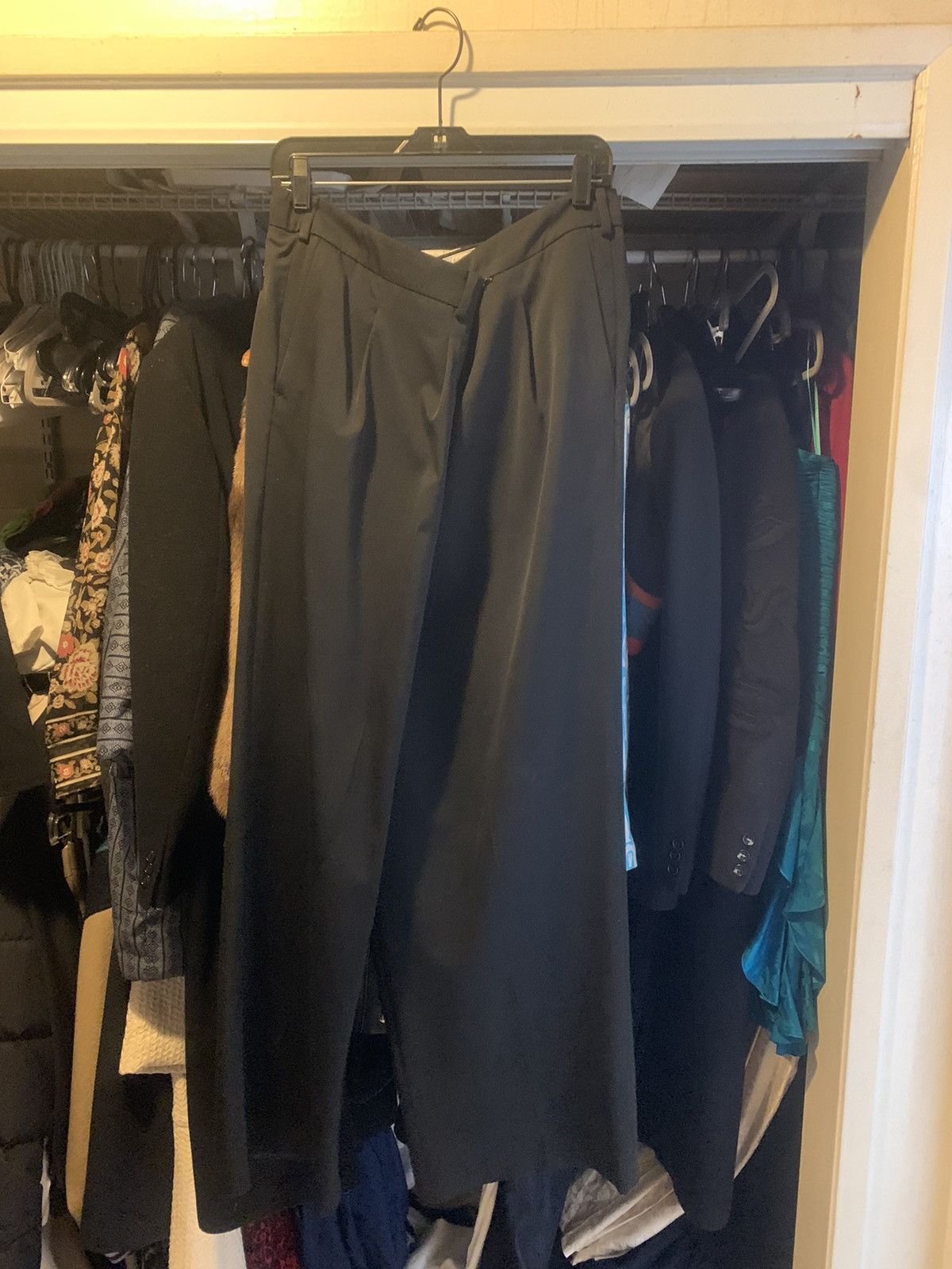 H&M × Maison Margiela Fall 2000 asymmetric wide leg pant reproduction Size US 32 / EU 48 - 6 Thumbnail