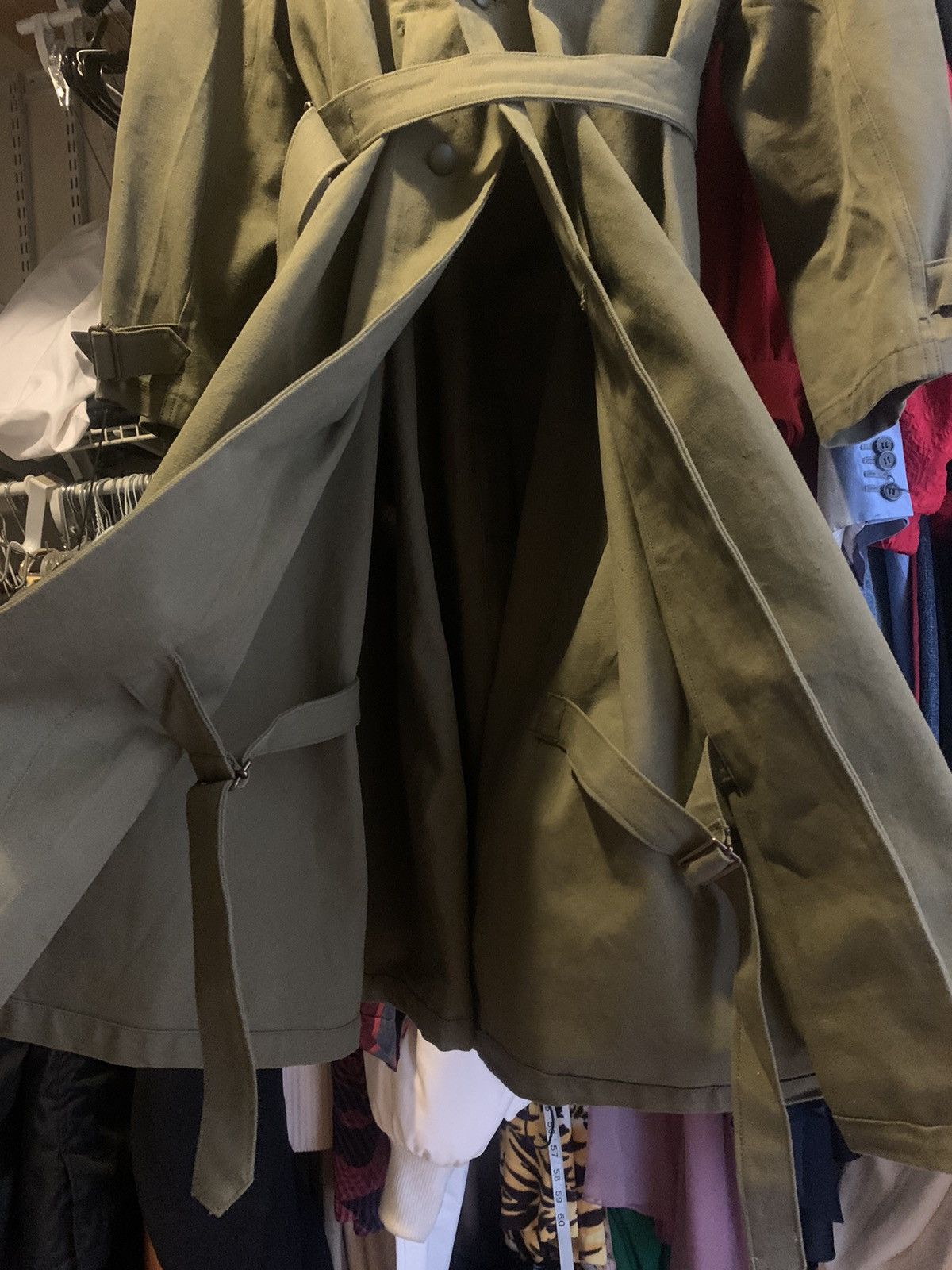 Vintage 1953 Vintage French Military Trench Coat Size US L / EU 52-54 / 3 - 10 Thumbnail