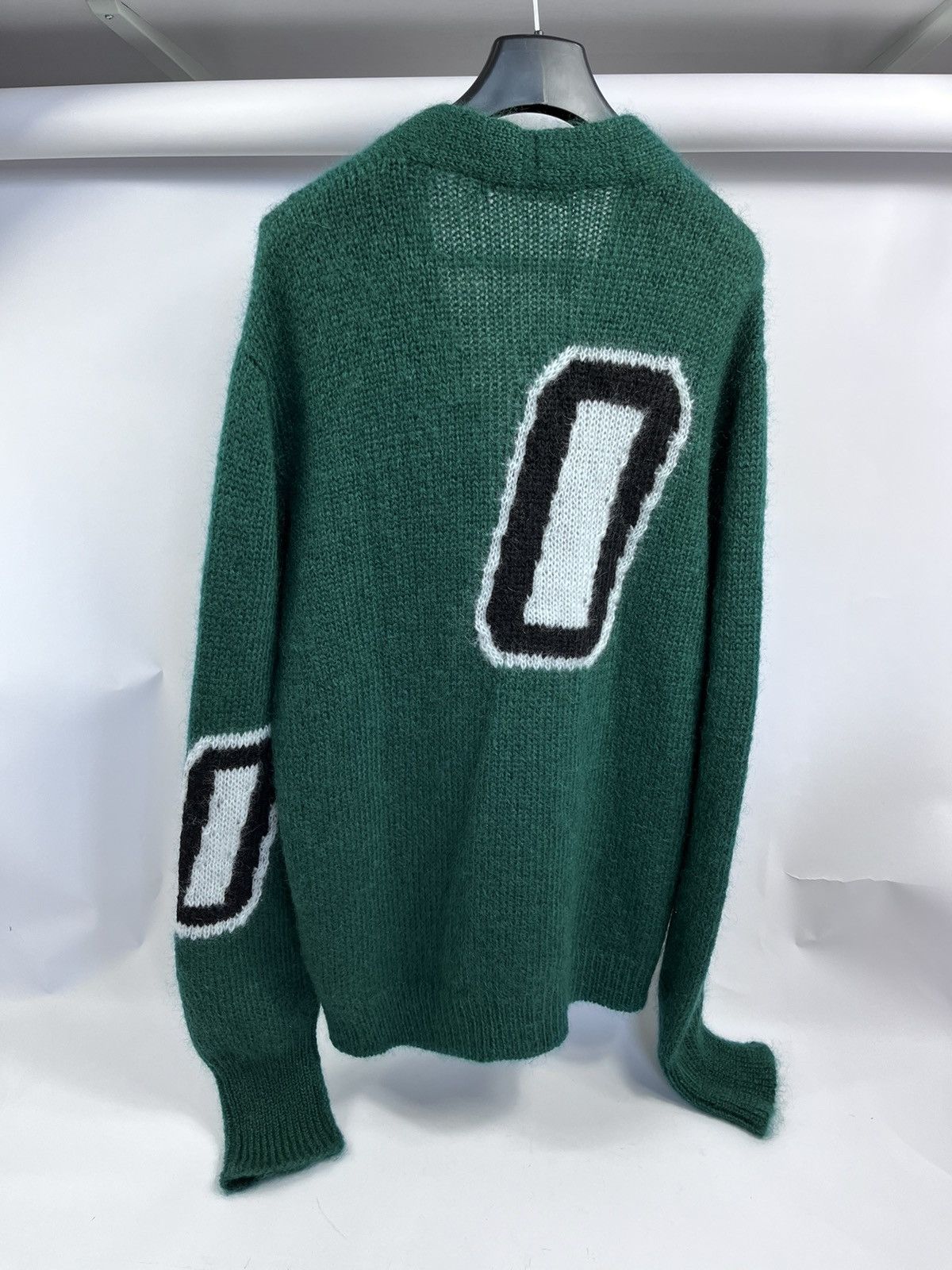 Louis Vuitton 1AAGNE Graphic Mohair Long Cardigan Size US XXL / EU 58 / 5 - 2 Thumbnail