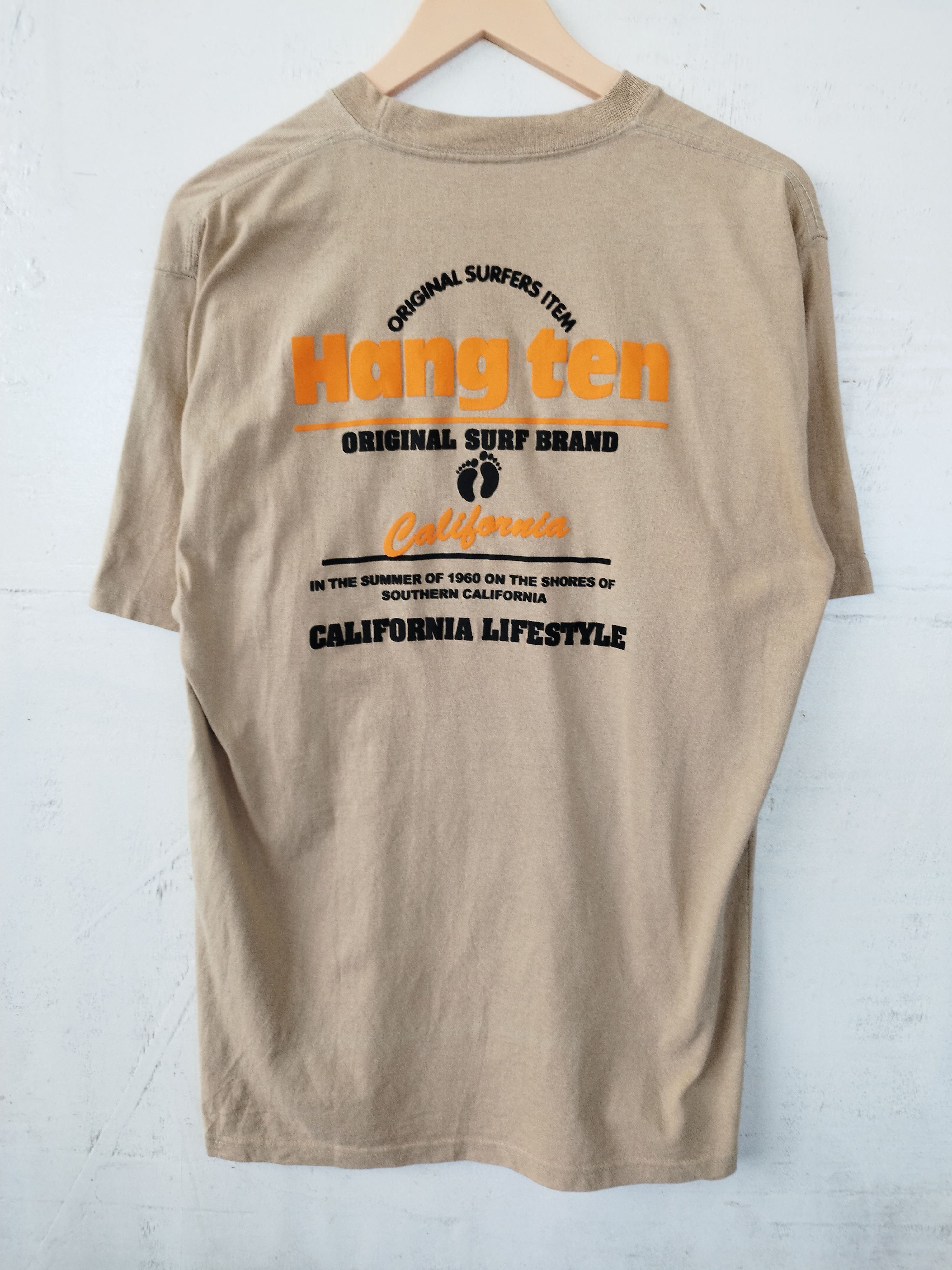 Hang Ten Vintage Hang Ten t shirt spell out Size US M / EU 48-50 / 2 - 3 Thumbnail