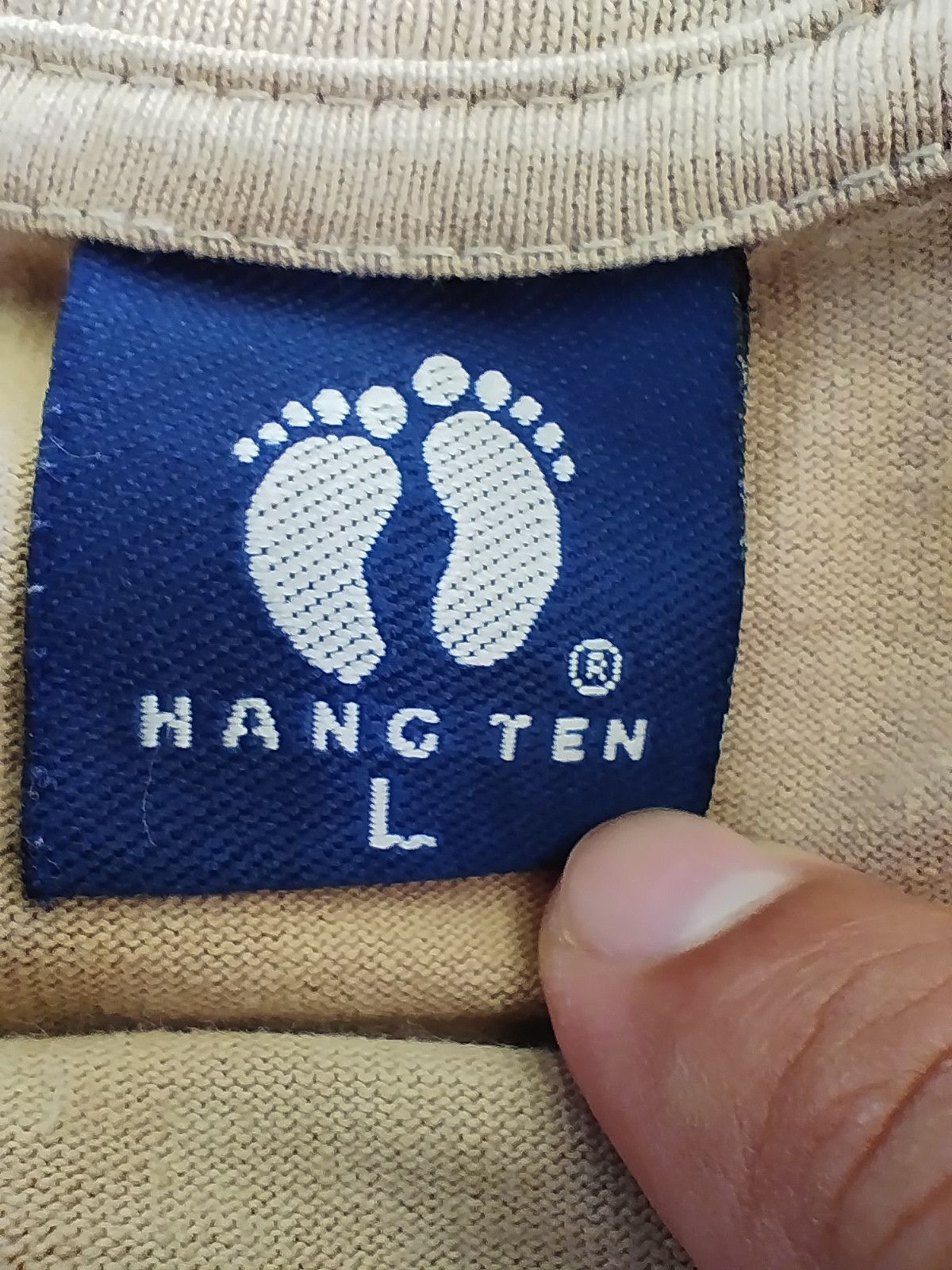 Hang Ten Vintage Hang Ten t shirt spell out Size US M / EU 48-50 / 2 - 7 Thumbnail