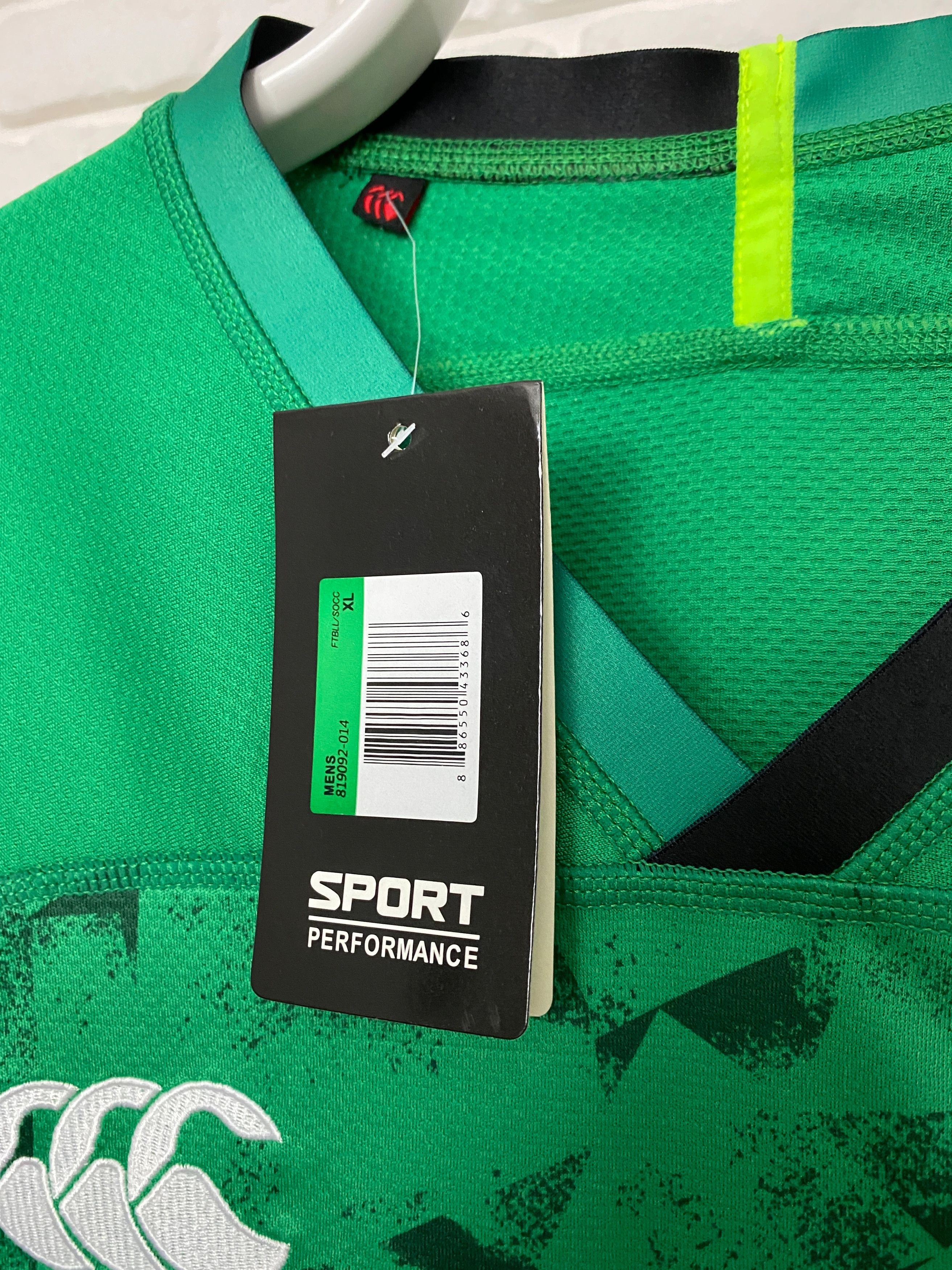 Canterbury of New Zealand BNWT CANTERBURY IRFU JERSEY SHIRT RUGBY VODAFONE SIZE XL Size US XL / EU 56 / 4 - 3 Thumbnail