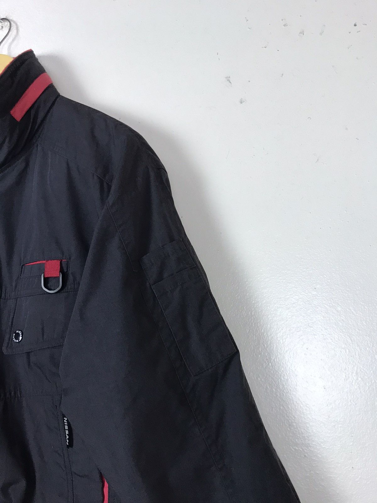Japanese Brand Vintage 90s Nissan Red Stage Bomber Style Jacket Size US S / EU 44-46 / 1 - 6 Thumbnail