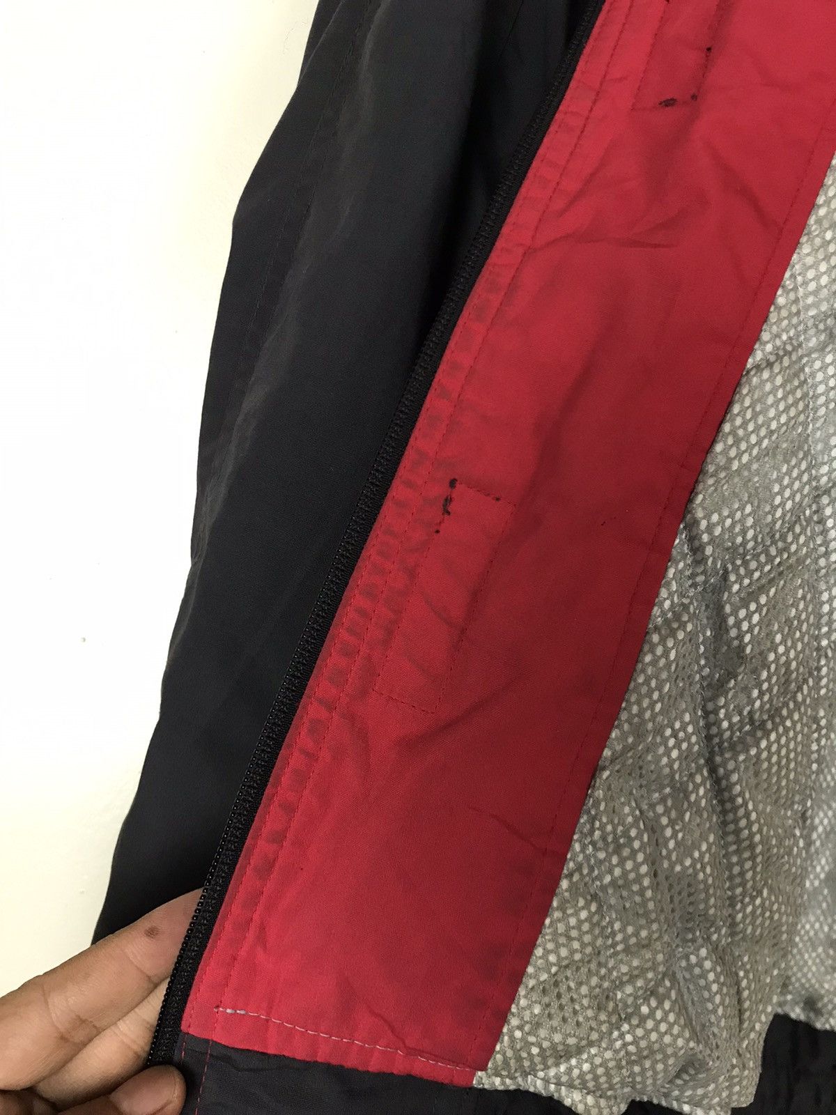 Japanese Brand Vintage 90s Nissan Red Stage Bomber Style Jacket Size US S / EU 44-46 / 1 - 21 Thumbnail