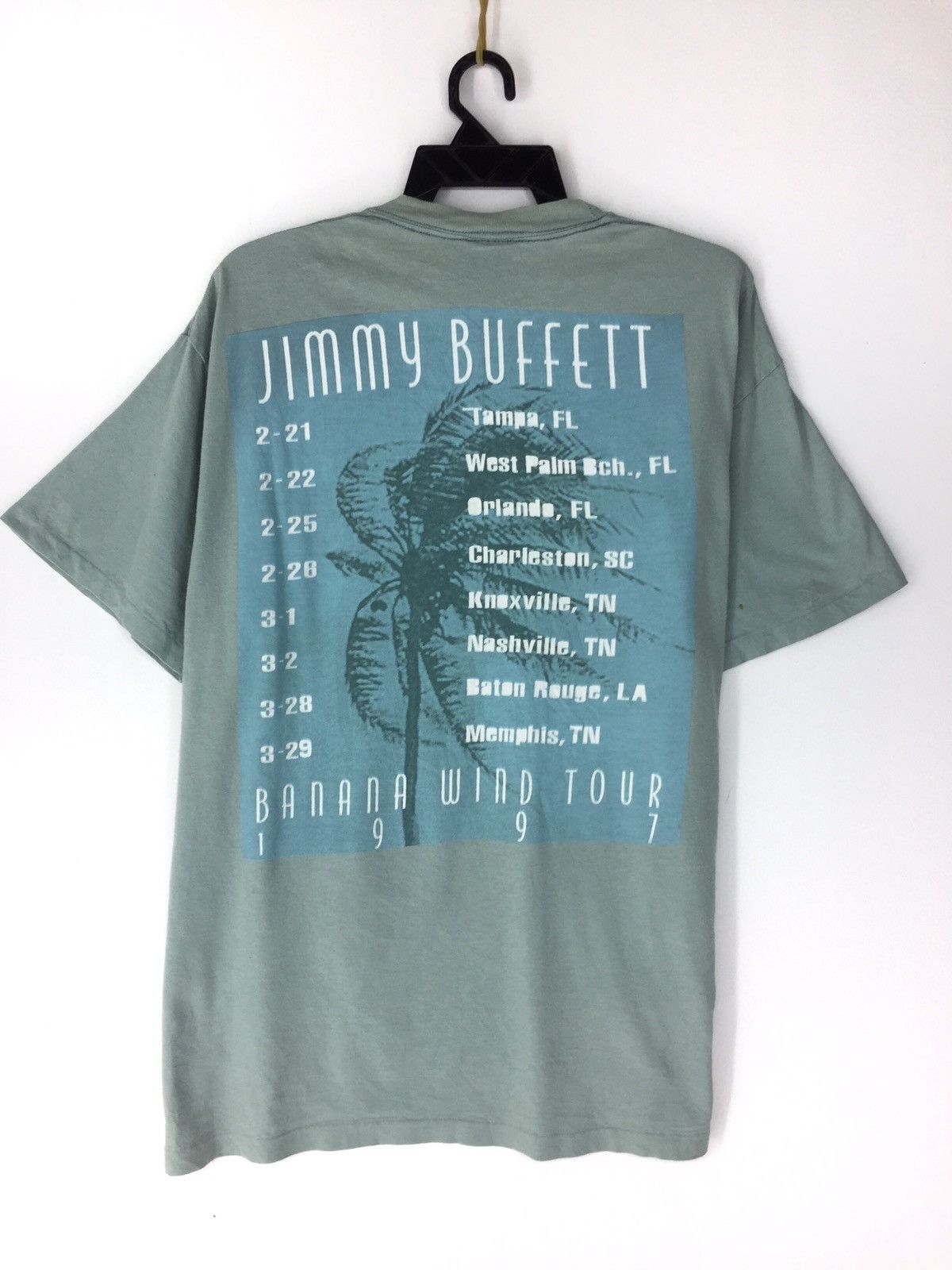 Band Tees × Vintage Jimmy Buffet 1997 Size US XL / EU 56 / 4 - 3 Thumbnail