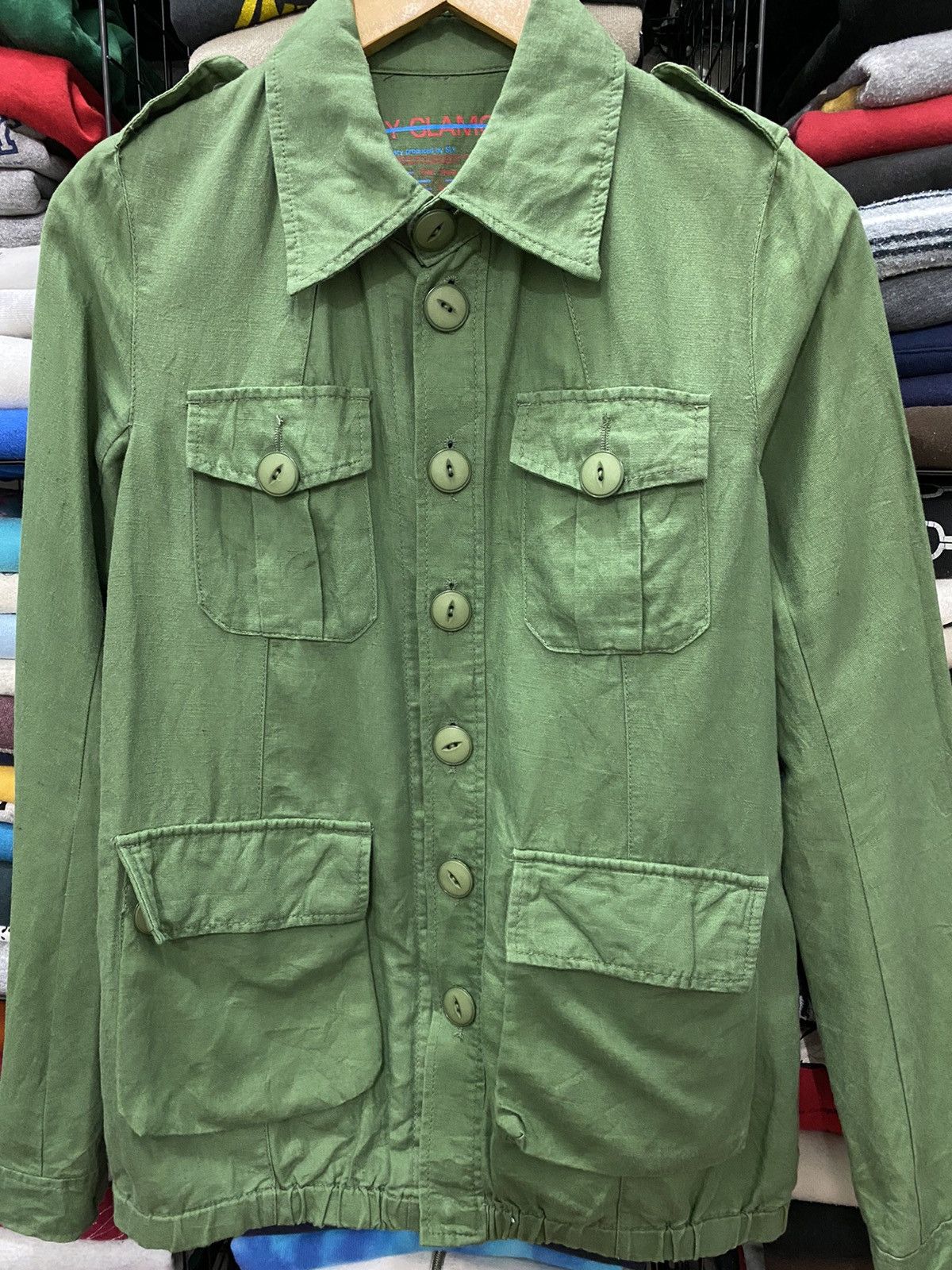 Japanese Brand × Sly Guild SLY GLAMOUR MULTIPOCKET MILITARY JACKET Size US S / EU 44-46 / 1 - 5 Thumbnail