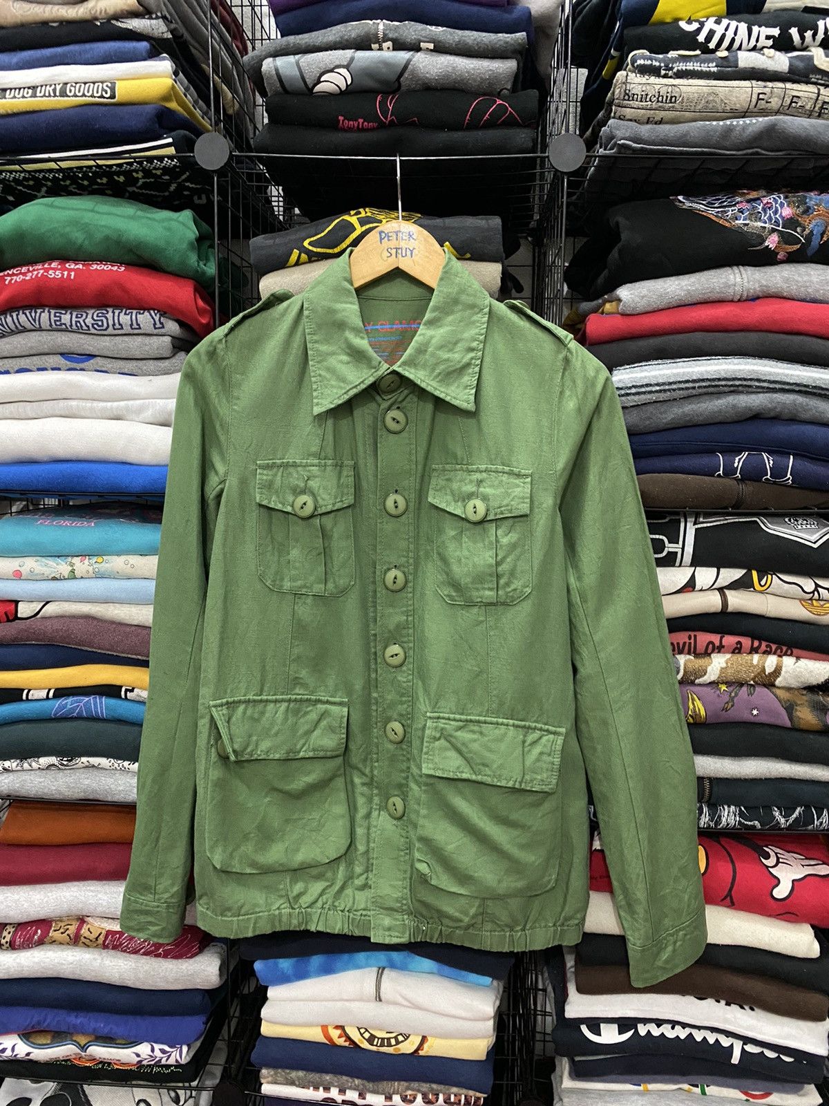 Japanese Brand × Sly Guild SLY GLAMOUR MULTIPOCKET MILITARY JACKET Size US S / EU 44-46 / 1 - 2 Thumbnail