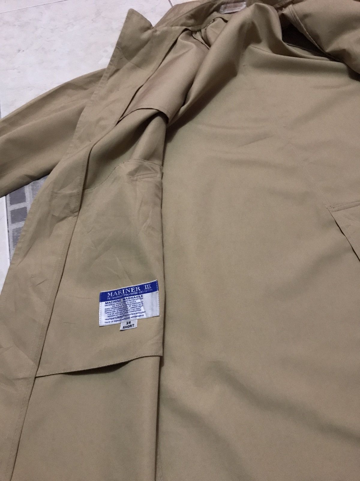 Brooks Brothers Mariner III Dacron Water Repellent Convertible Jacket Size US S / EU 44-46 / 1 - 14 Thumbnail
