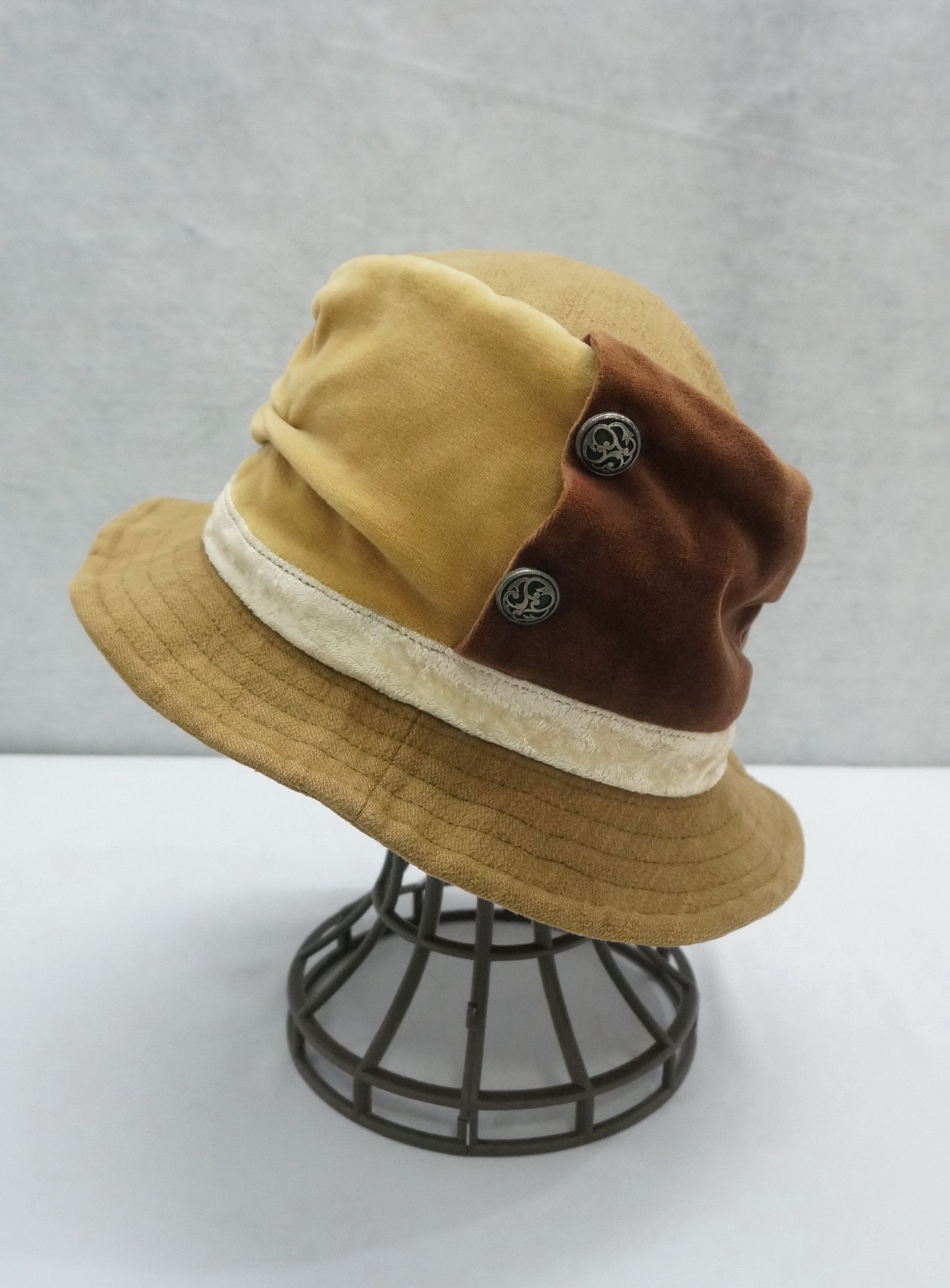 image of Ca4La Japan Bucket Hat in Brown, Men's