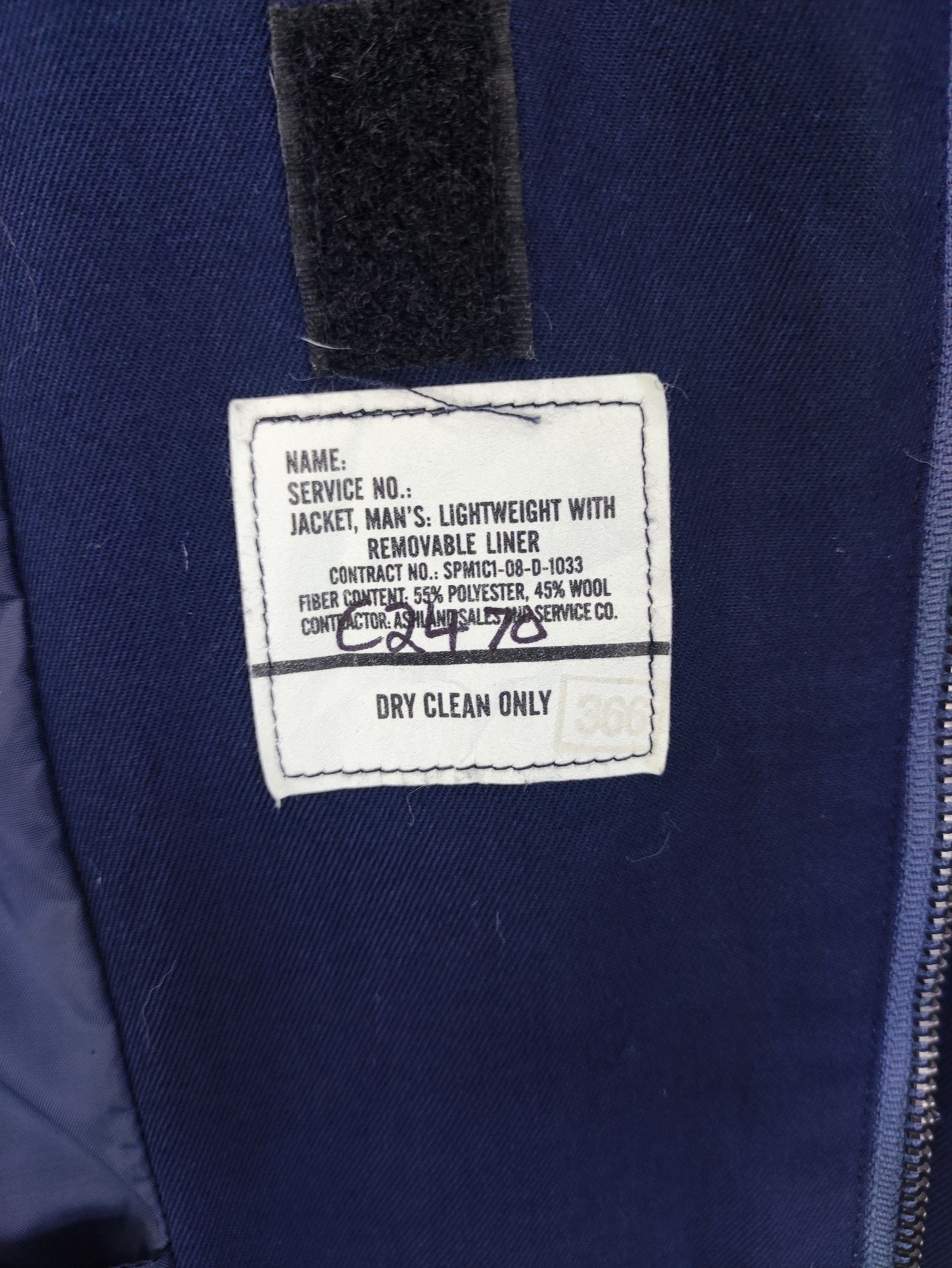Japanese Brand Vintage Dscp U.S Air Force Jacket Zipper Size US L / EU 52-54 / 3 - 5 Thumbnail
